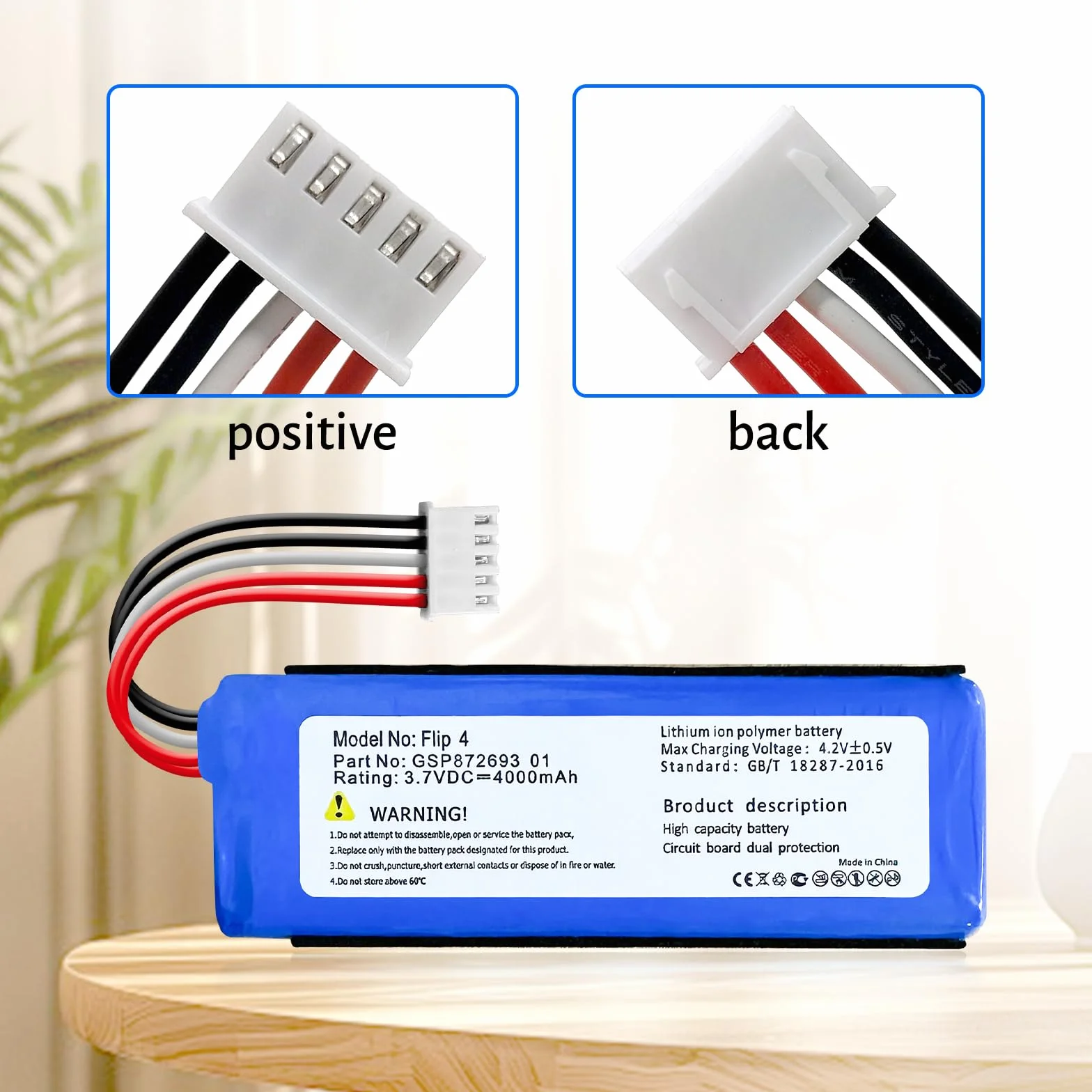 Bateria 4000 mAh do JBL Flip 4 Special Edition z narzędziami naprawczymi