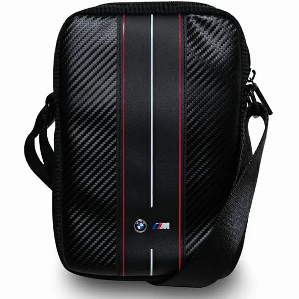 CG Mobile BMW torba BMTB8COMSCAKR 8" czarna Carbon Red Stripes