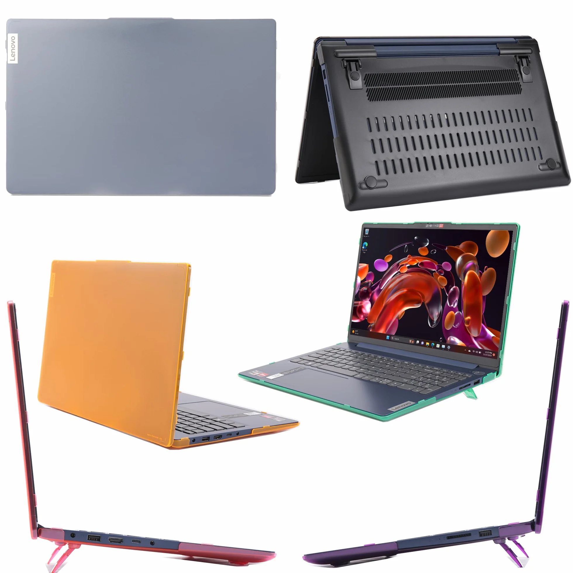 mCover etui kompatybilne TYLKO z laptopem Lenovo IdeaPad Slim 3 | 3i 15ABR8 / 15AMN8 / 15IAH8 / 15IAN8 / 15IRH8 / 15IRU8 2022-2024 38.1 cm, komputery z systemem Windows (nie pasuje do innych modeli