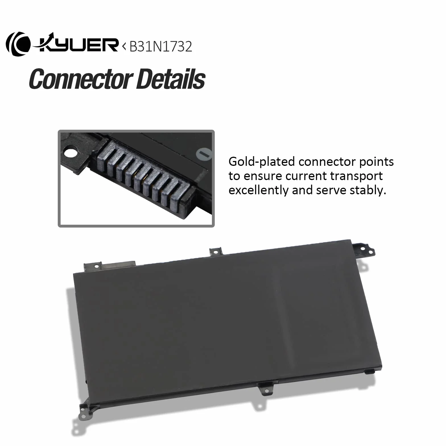Bateria do Asus Vivobook S14 42Wh B31N1732 S430FA S430FN S430UA S430UAN S430UN S430UF K430F K430FA K430U V430U X430U X430UA X430UN X430UF X430FA X430FN FX571GT FX571LH FX571LI F571GD