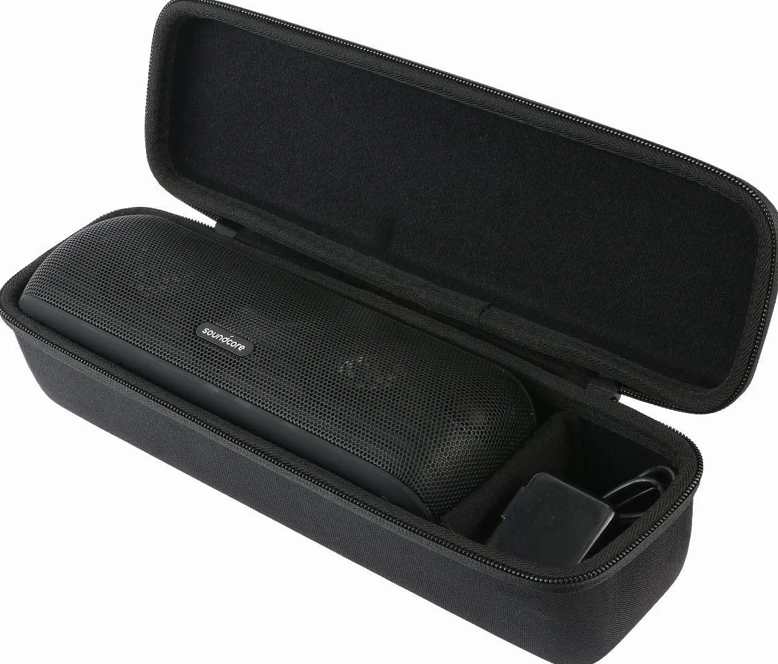 co2CREA Twarde etui podróżne do Soundcore Motion+ plus głośnik Bluetooth i ładowarka, tylko osłona
