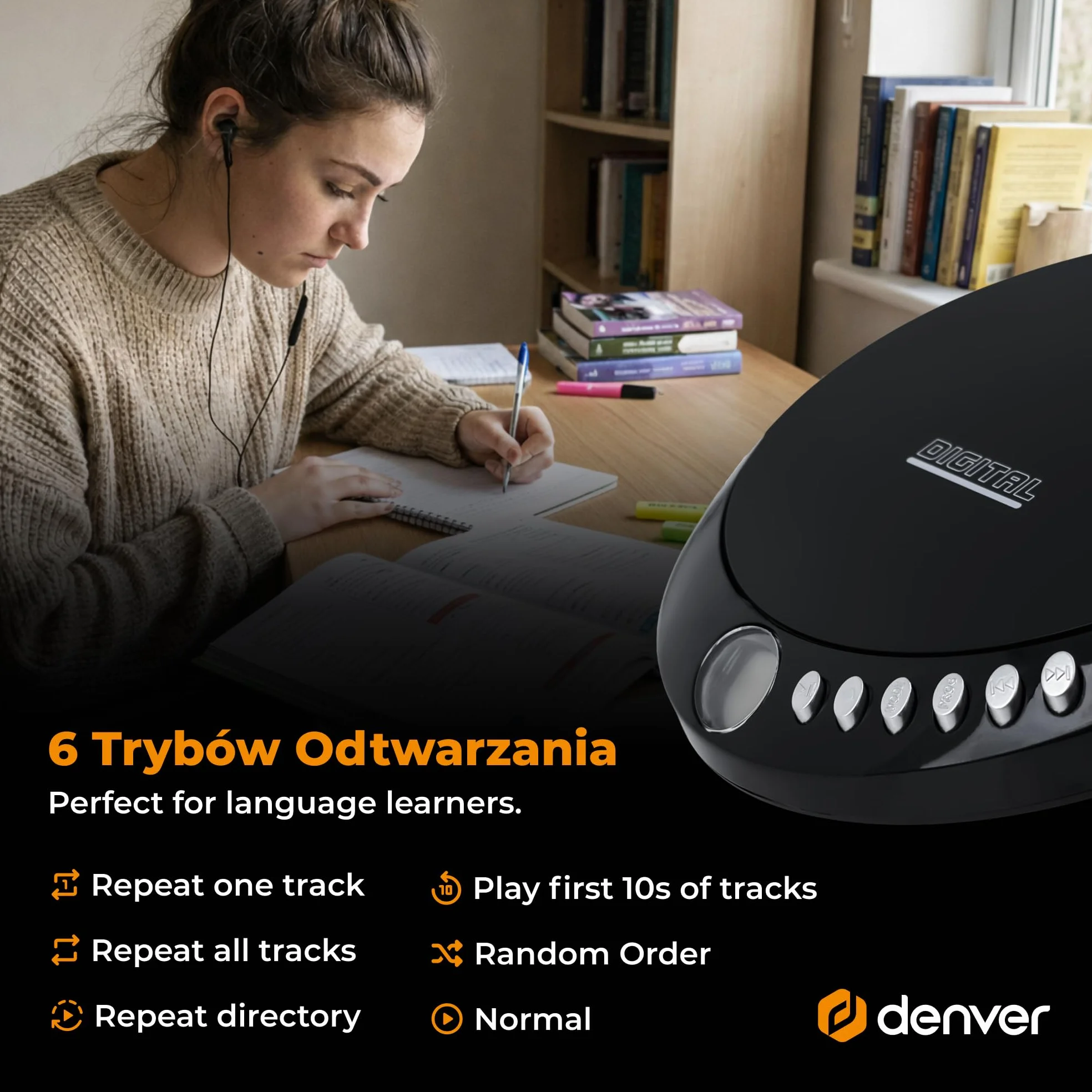 Denver DM-24 Standard Discman