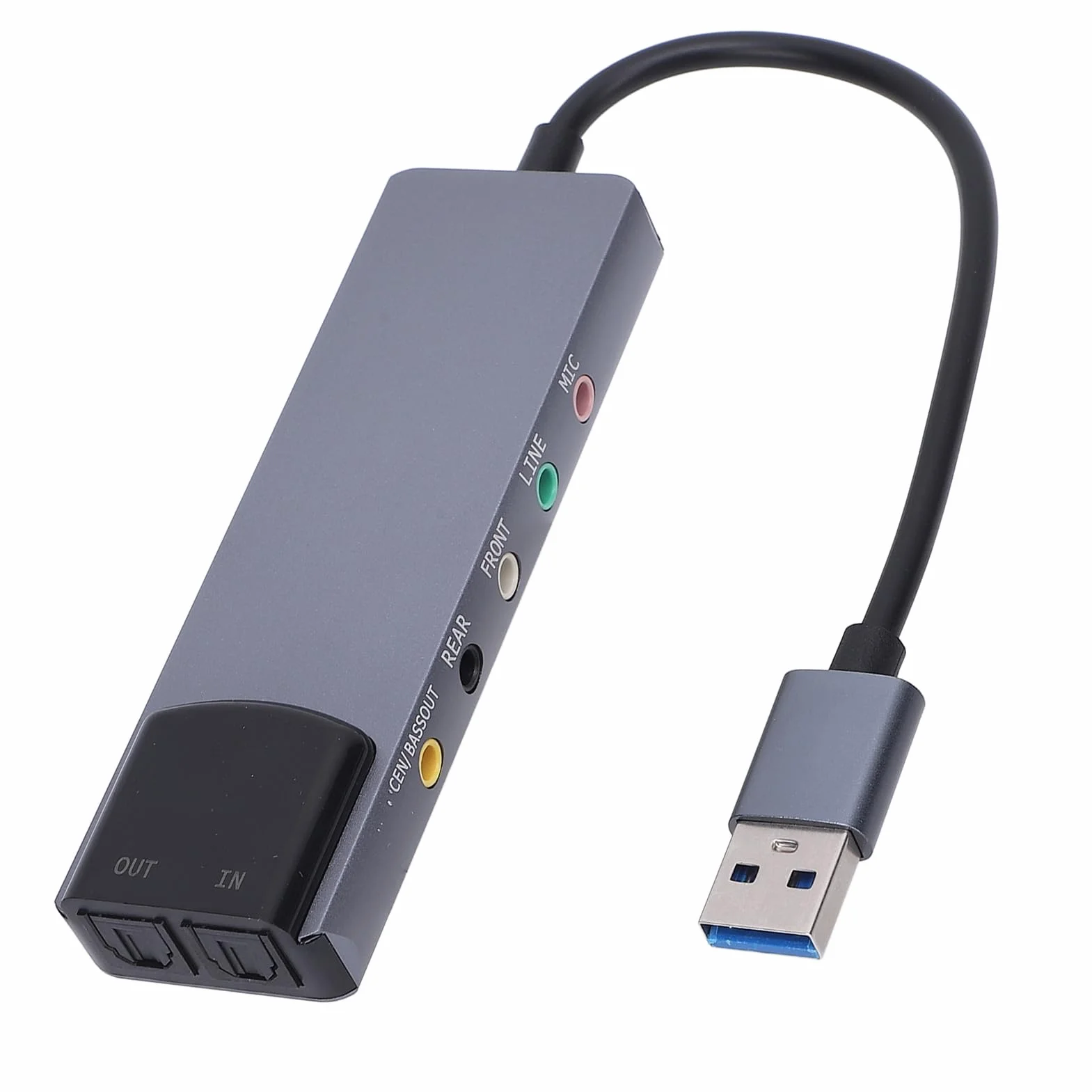 Zewnętrzne Miksowanie Kart Dźwiękowych Stereo, 5.1 7.1 Kanałowa Adapter Audio USB, Karta Dźwiękowa z redukcją Szumu do Komputera na Laptopie na PC 98 ME 2000 X P 7 8