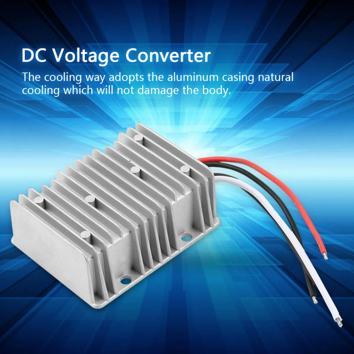 Przetwornica napięcia DC, konwerter napięcia 48V do 12V Przetwornica napięcia DC Zasilacz regulatora napięcia 30A 360W dla poczty samochodowej i telekomunikacji