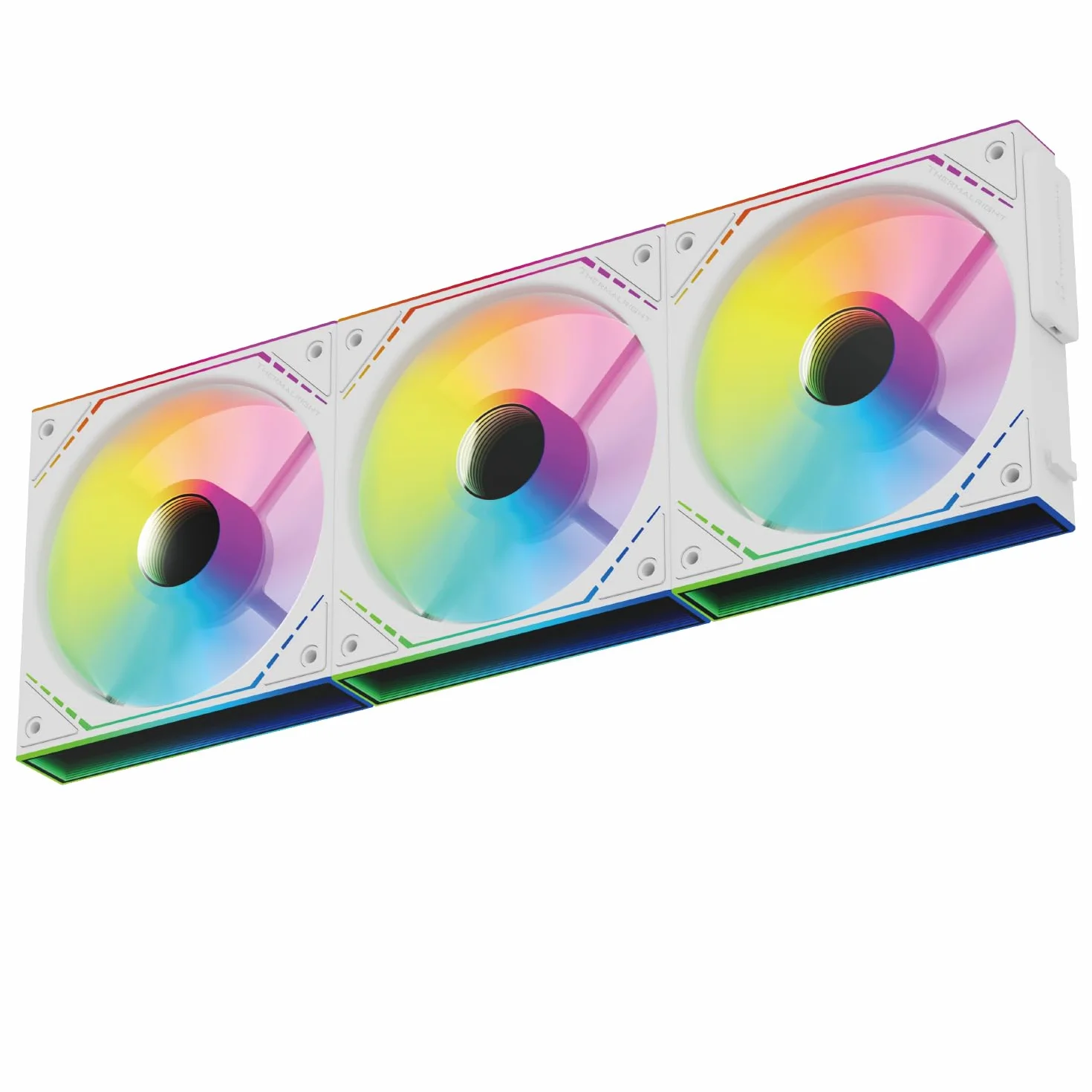Thermalright TL-M12QW-S X3 Wireless Splicing Case Fan 120 mm Quiet Infinity Mirror ARGB 3 sztuki
