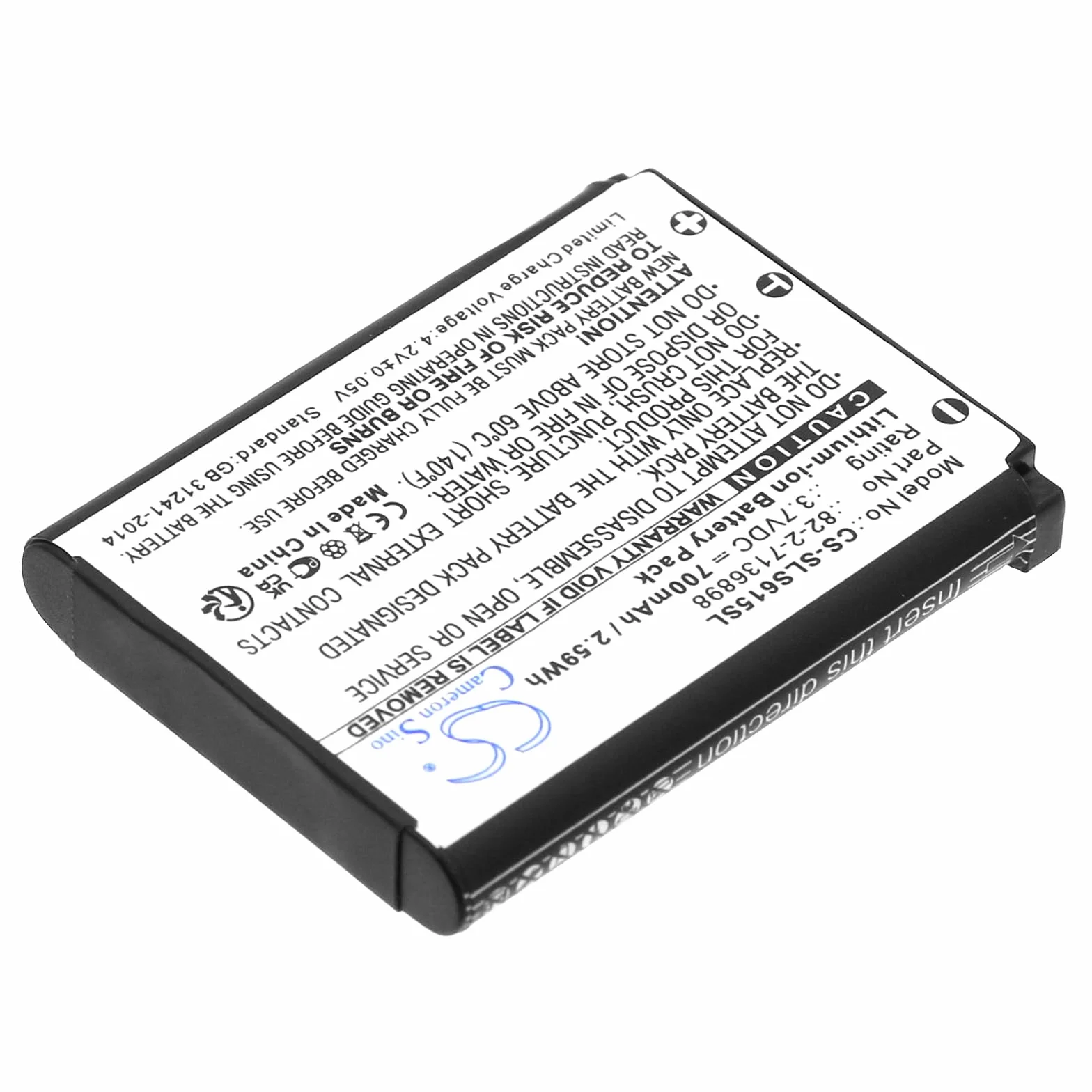 TECHTEK Bateria 700mAh kompatybilny z SteelSeries Arctis Nova Pro
