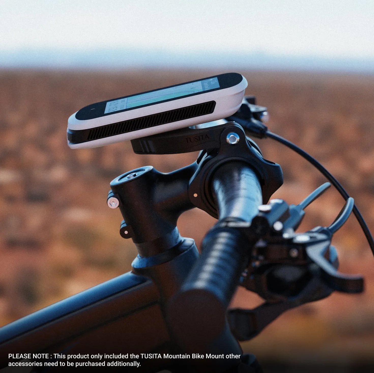 TUSITA 010-12563-02 Edge Uchwyt na Rower Górski Kompatybilny z Garmin Rowerowy GPS Komputer