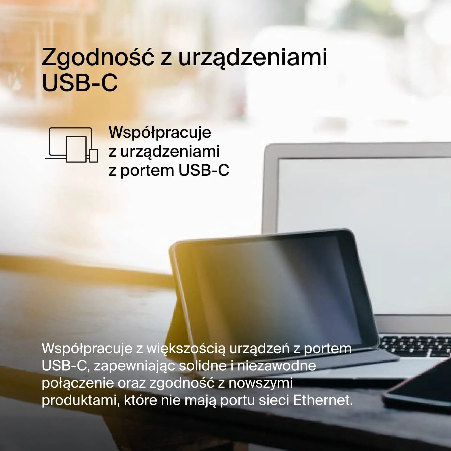 Adapter Belkin USB typu C na 2,5 Gb Ethernet, certyfikat USB-IF Thunderbolt 3 i 4 / Adapter USB-C na LAN zgodny z MacBookiem Pro/Air, iPadem Pro, XPS, Surface i innymi urządzeniami z portem USB-C