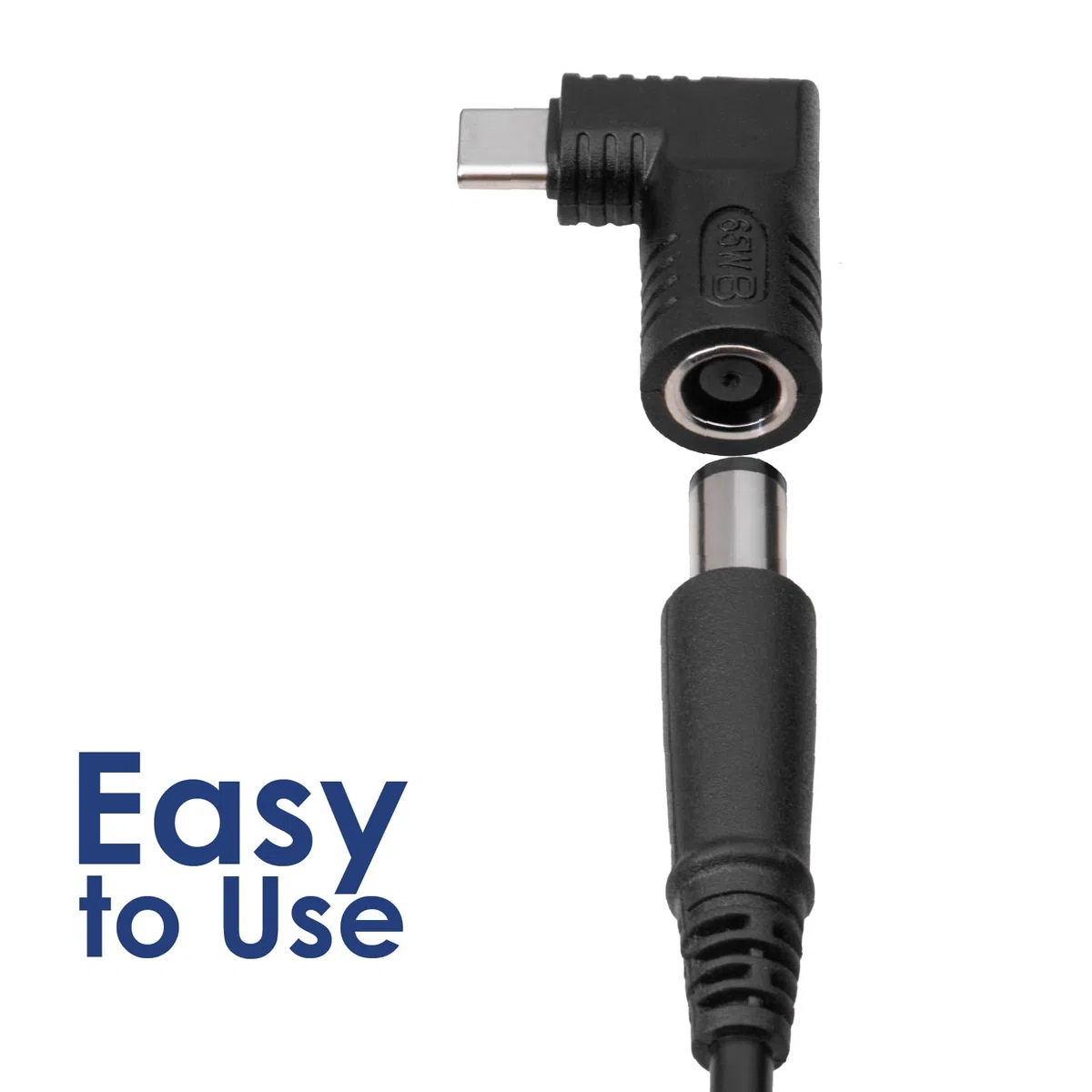 AKYGA Ładowarka Plug for Notebook Power Adapter AK-ND-D13 65 W 4,5 x 3,0 mm + pin/USB-C Black