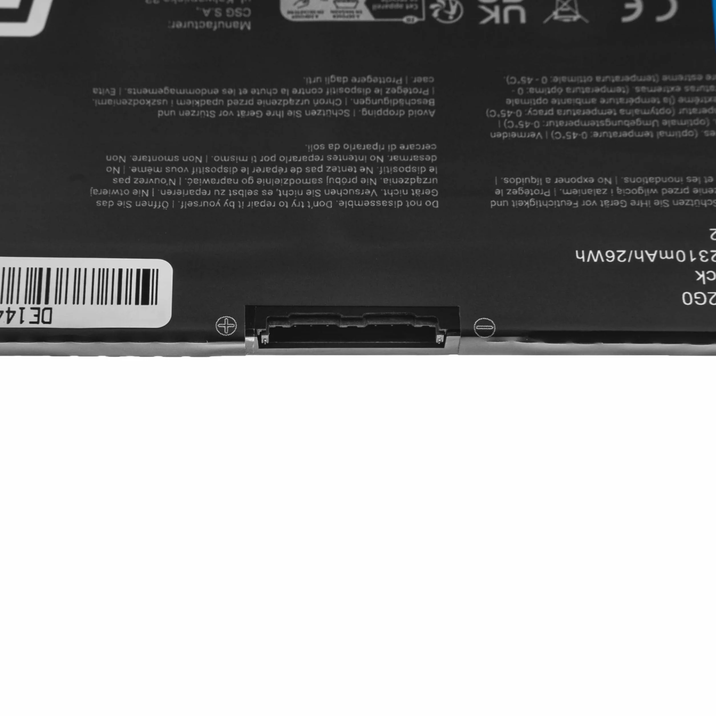 Green Cell bateria do laptopa Dell Inspiron 13 5370 7370 7373 7380 7386 Vostro 2200 mAh 11,4 V