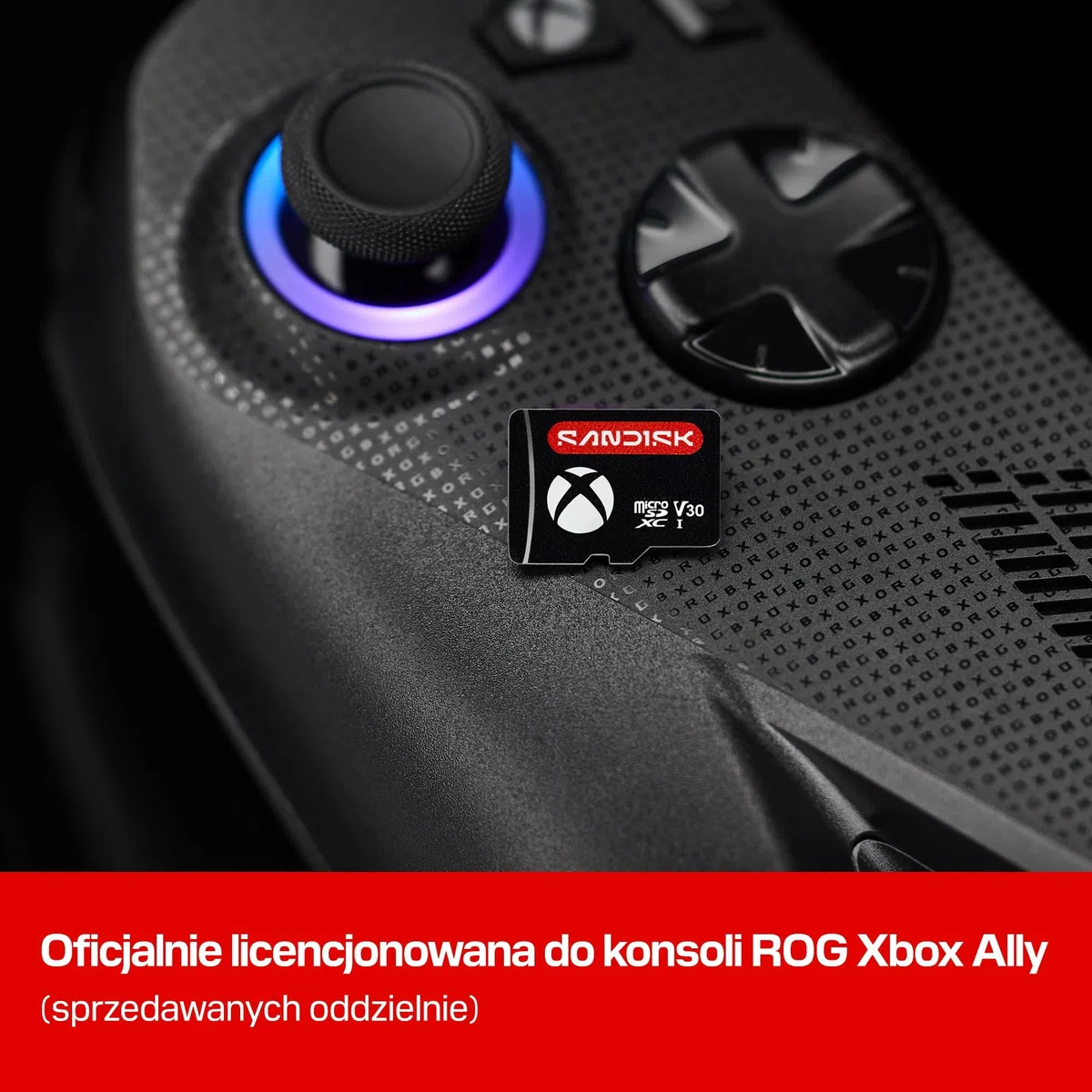 SANDISK Karta microSD do konsoli ROG Xbox Ally (X) 1 TB, oficjalna licencja Xbox (prędkości odczytu do 200 MB/s2, prędkości zapisu do 140 MB/s)