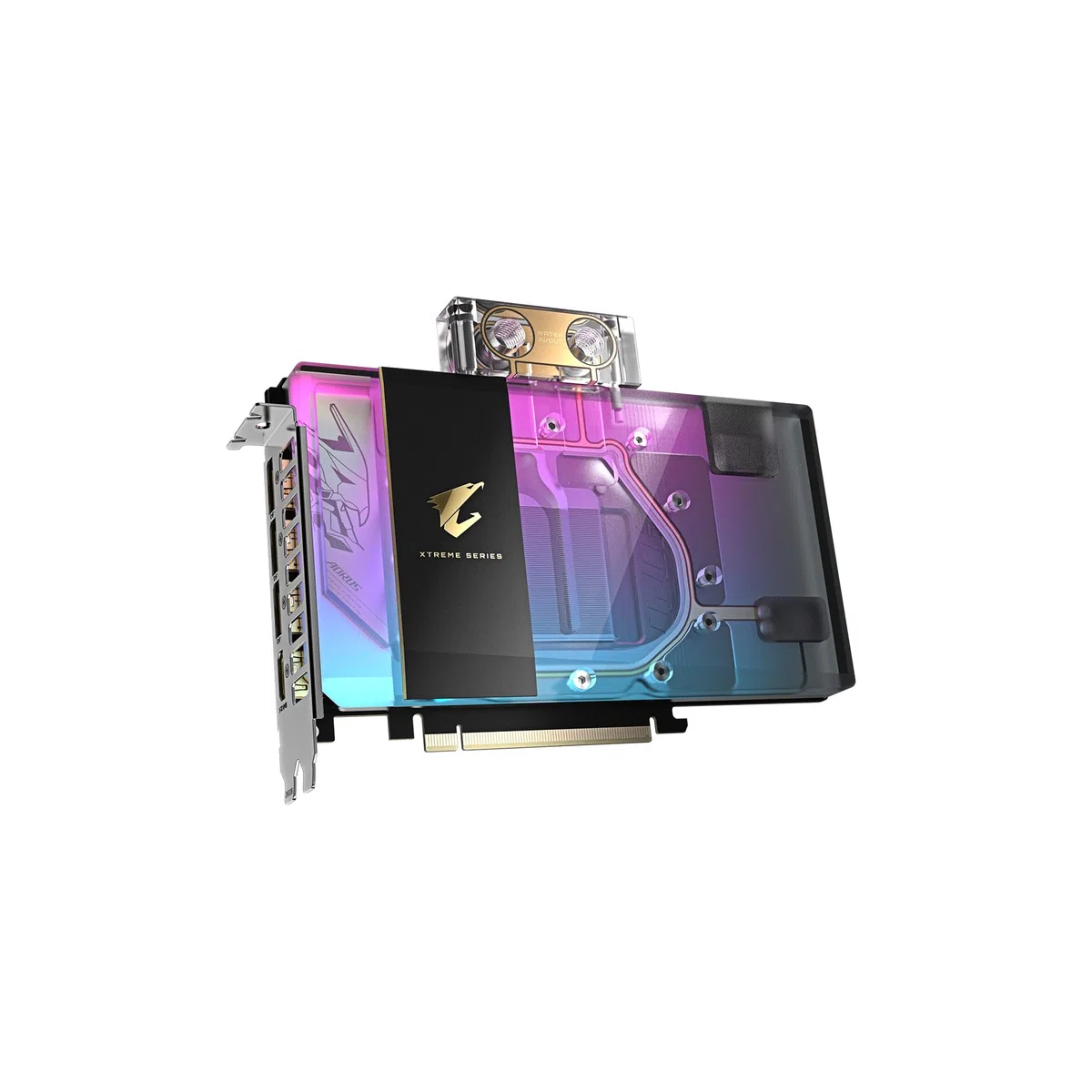 Gigabyte AORUS GeForce RTX 5080 XTREME WATERFORCE WB 16G karta graficzna - 16 GB GDDR7, 256 bitów, PCI-E 5.0, 2805MHz Core Clock, 3 x DP 2.1a, 1 x HDMI 2.1b, NVIDIA DLSS 4, GV-N5080ORUSX ORUSX WB-16GD
