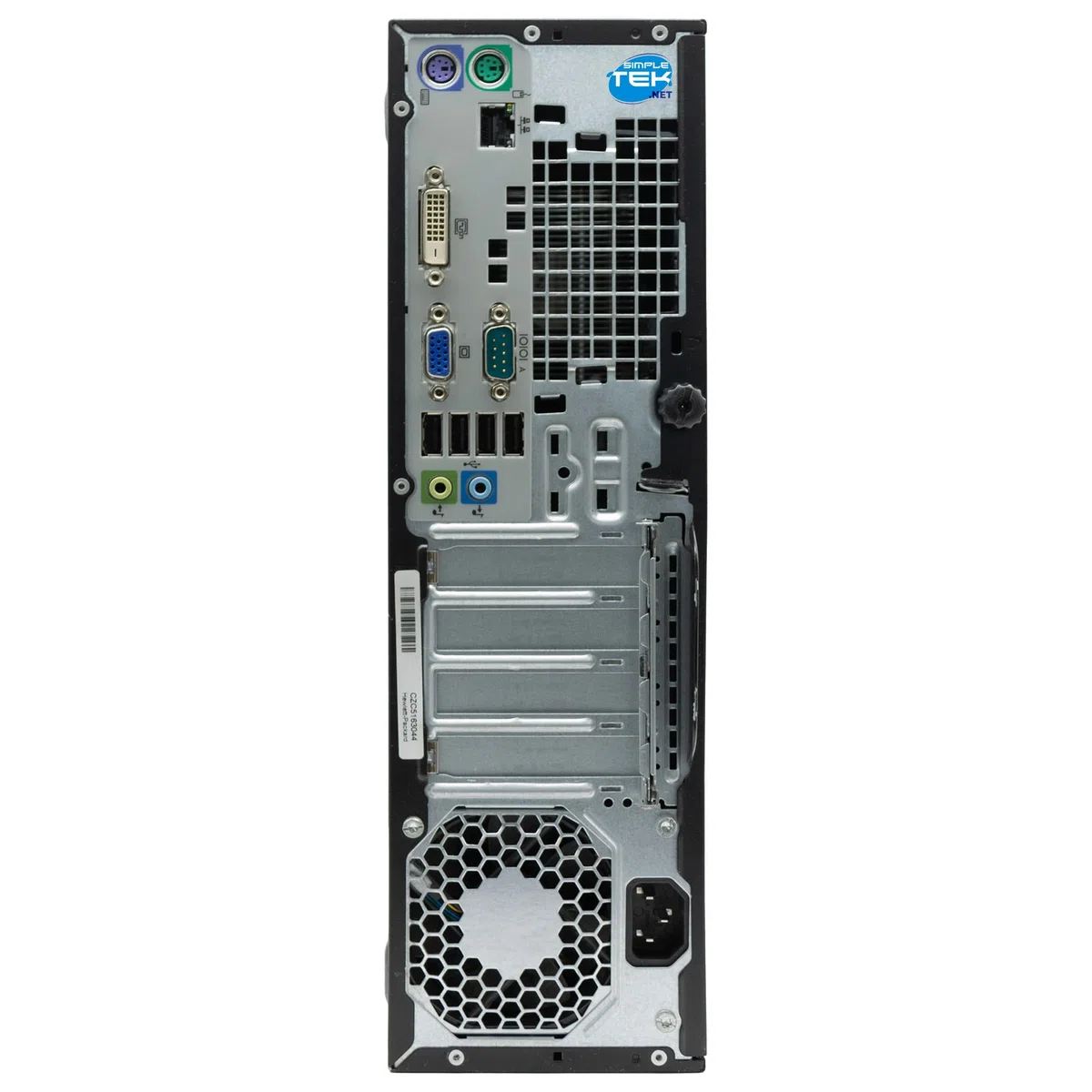 SIMPLETEK Komputer stacjonarny SFF i7, Windows 11 Pro, 16 GB RAM, 240 GB SSD + 1 TB HDD, GT710 2 GB, DVD-RW CD, RS232 (odnowiony)