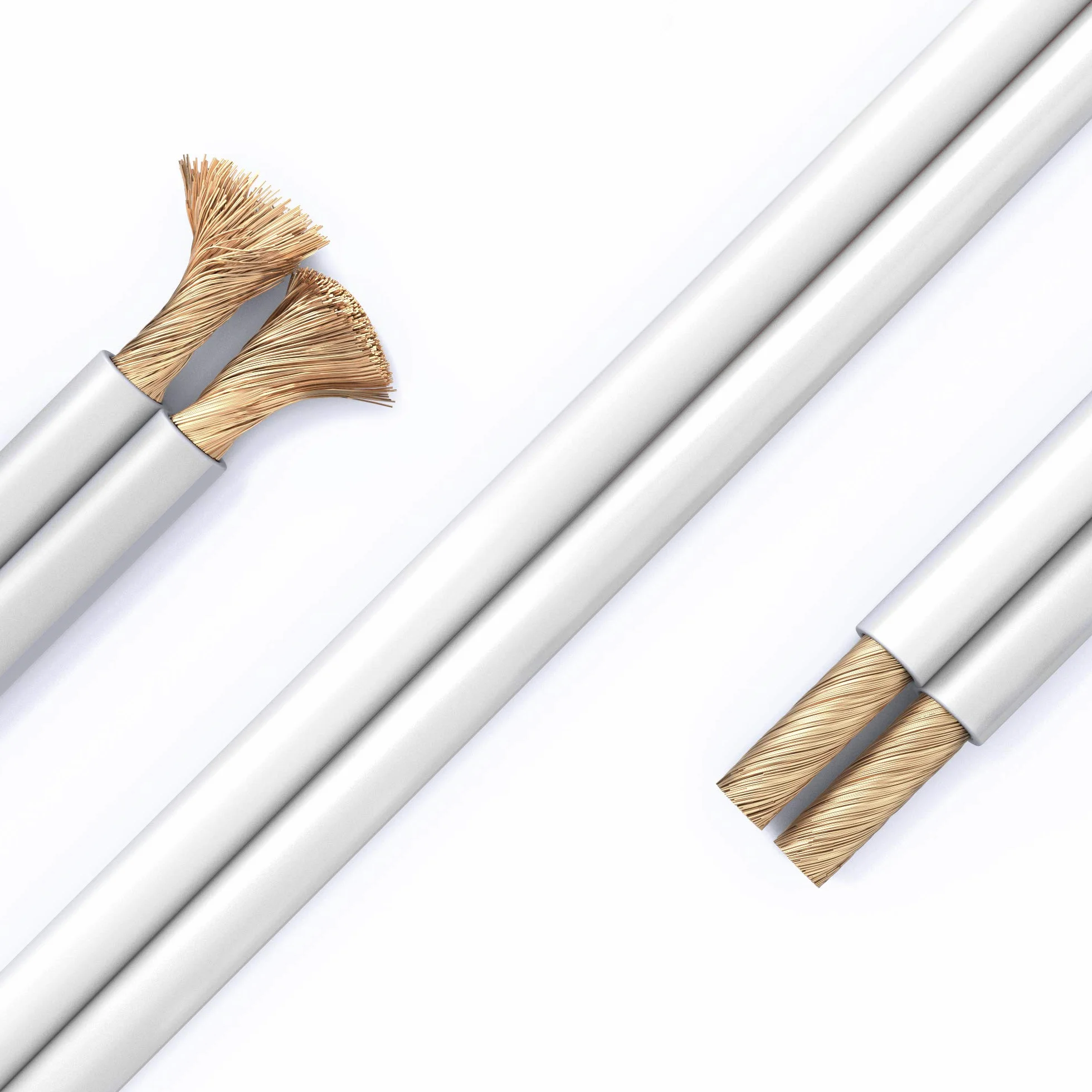 PureLink Kabel głośnikowy OFC 2x4,00 mm² 10,0 m biały