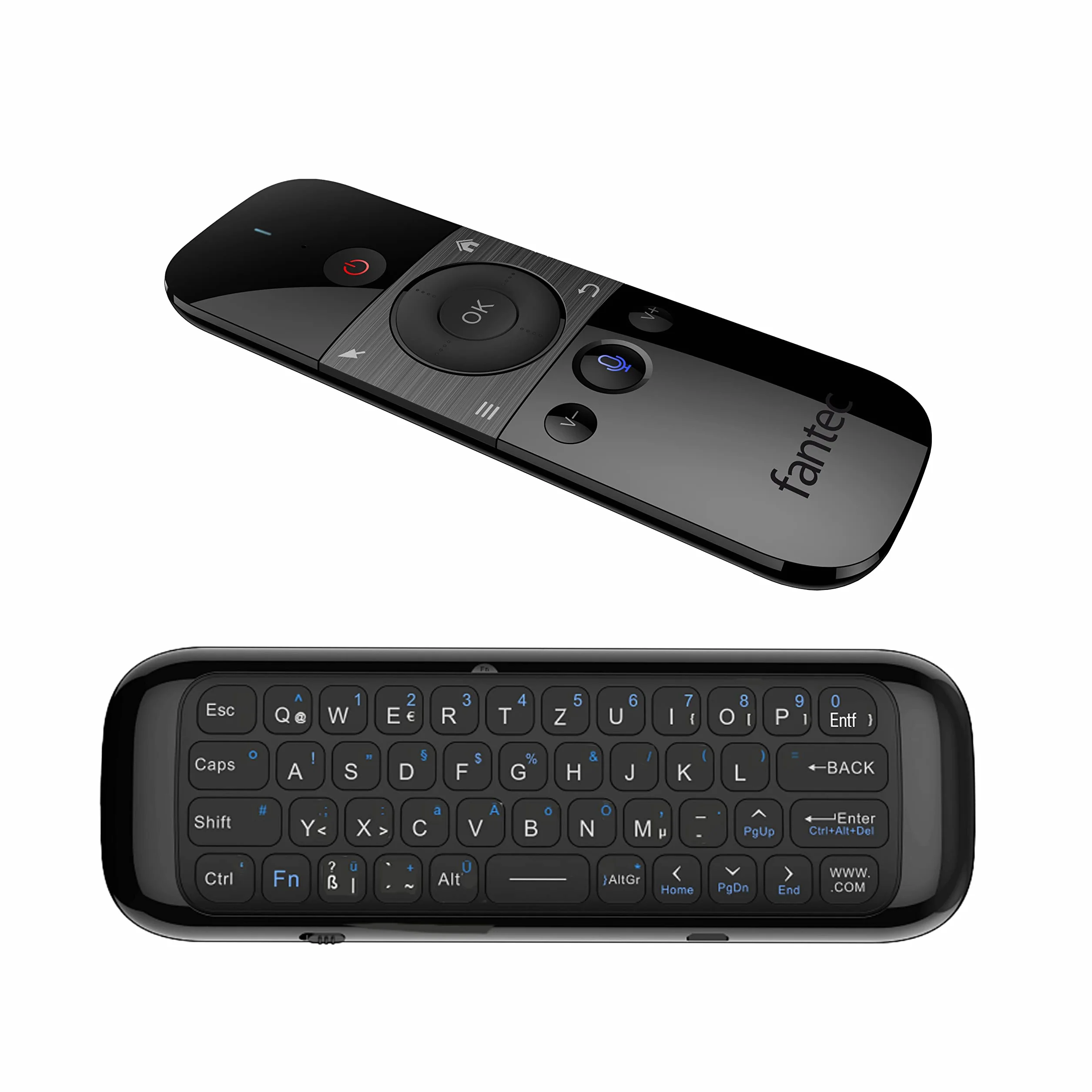 FANTEC 2469 AIR-300 Air Mouse klawiatura pilot zdalnego sterowania