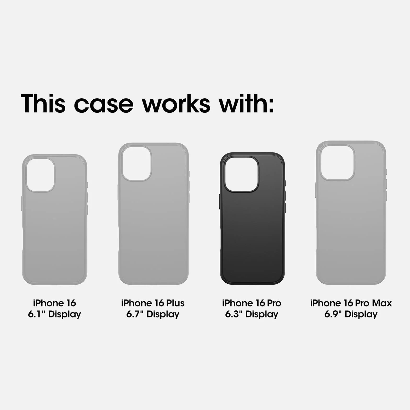 OtterBox Clear Case Series z MagSafe na iPhone 16 Pro, odporny na upadki, ultracienki, ochronny cienkie etui, przezroczysty, 3x Przetestowane Zgodnie ze Standardami Wojskowym, Rosefinch