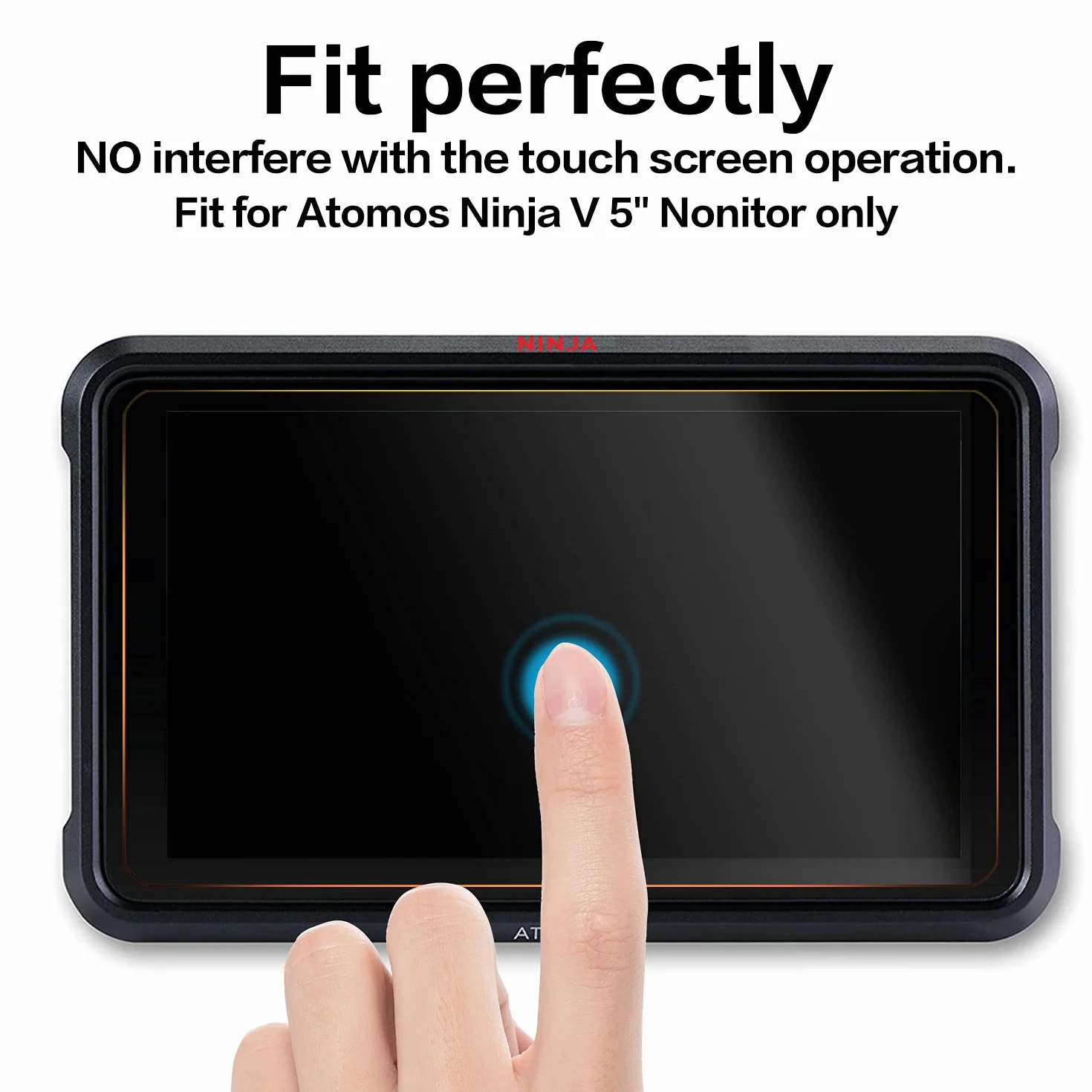 Ochraniacz ekranu Atomos Ninja V 5 cali 4K szkło hartowane 2 sztuki