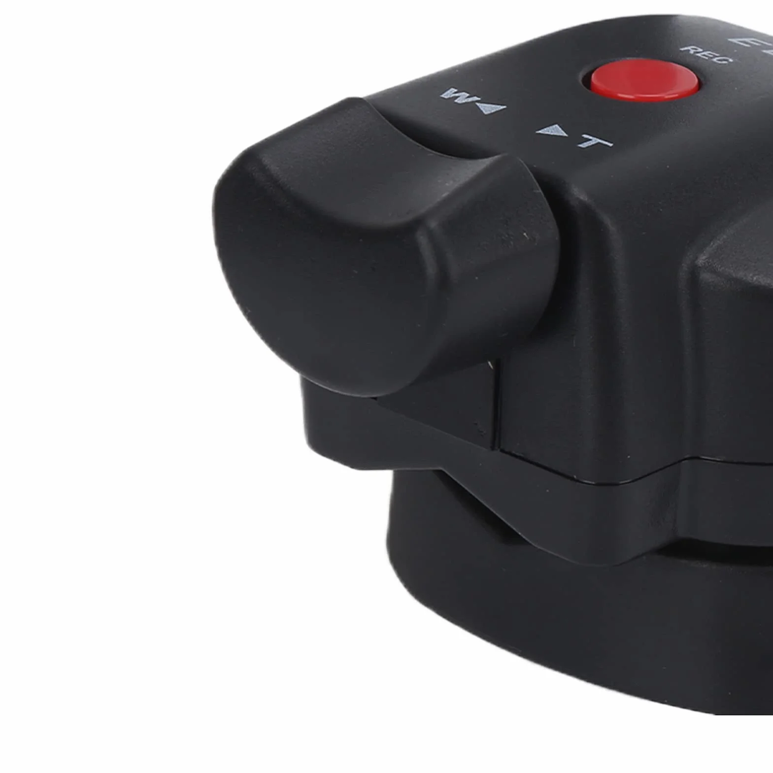 Kontroler Zoomu Kamery, Pilot Zdalnego Sterowania Zoomem z Interfejsem LANC, Bez Baterii, do Kamer z Gniazdami 2.5mm/0.1in
