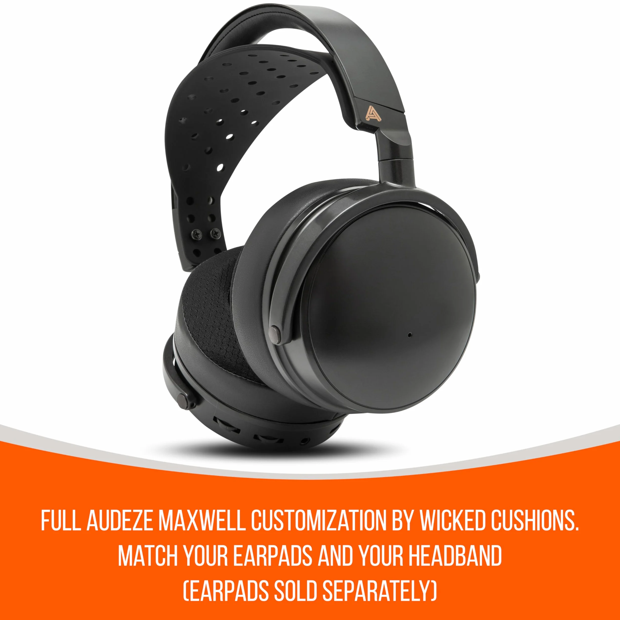 Wicked Cushions Maxwell WC HeadbandZ XL Silikonowy Pałąk Kompatybilny z Audeze Maxwell 1 i 2 Czarny