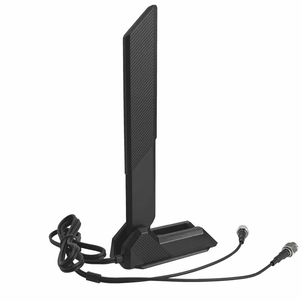 Gintai Kabel antenowy 6E do ASUS 2T2R ROG Strix X570-E Gaming WiFi II, X670E-E Gaming WiFi 14008-02650500 14008-02650600 (czarny) NUC13RNGi9 NUC13SBBi9