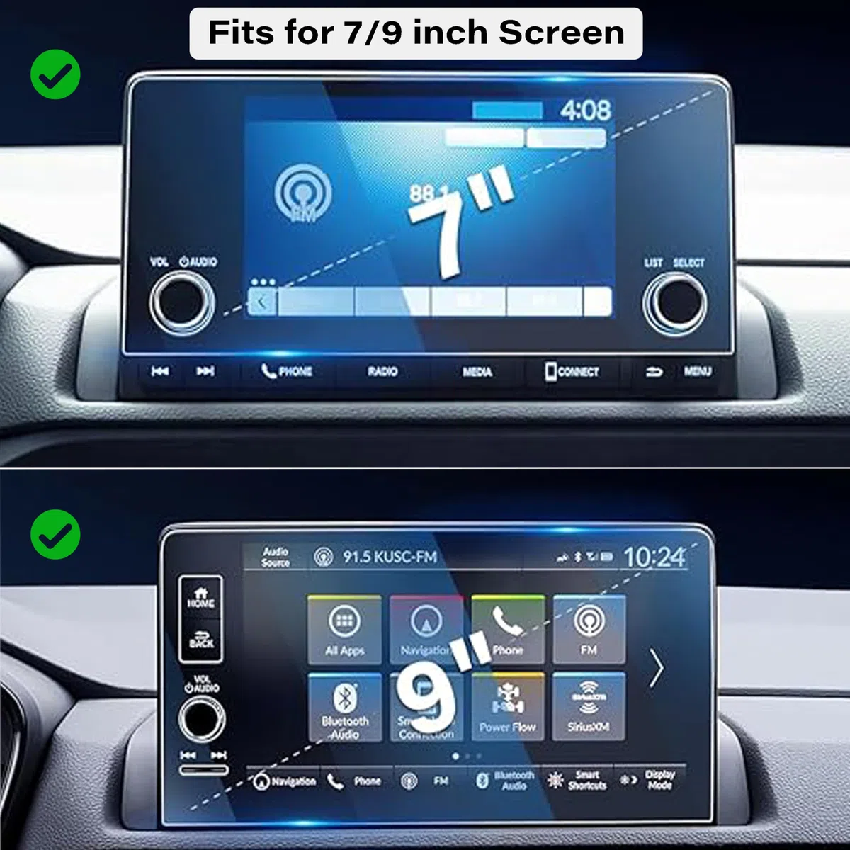 Samochodowy uchwyt na telefon do Honda CR-V 2023-2025/HR-V 2023 2024 2025 akcesoria 15 W szybka bezprzewodowa ładowarka ekran stały klips uchwyt na telefon komórkowy bez użycia rąk obrót