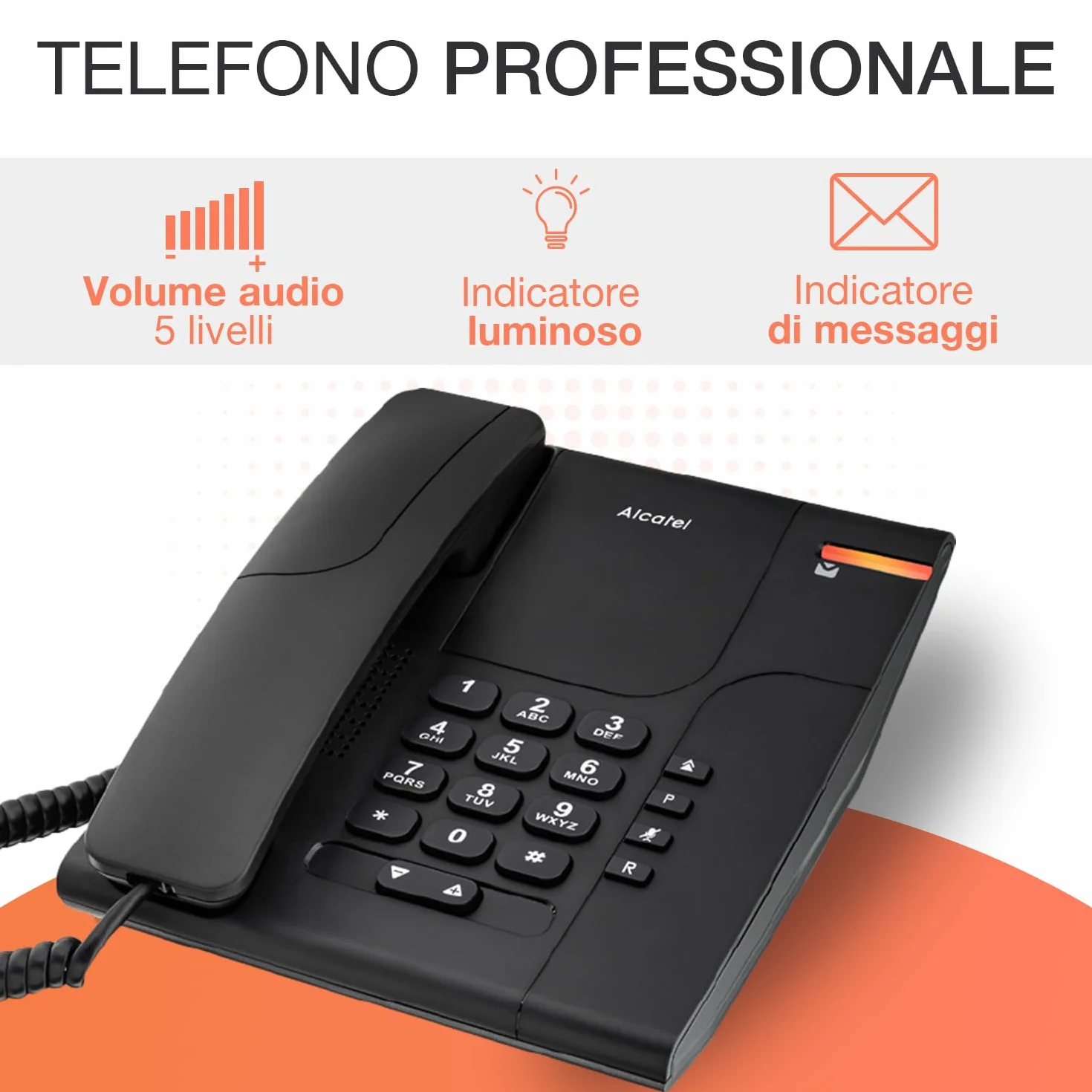 Alcatel Temporis 180 PRO Telefon Stacjonarny