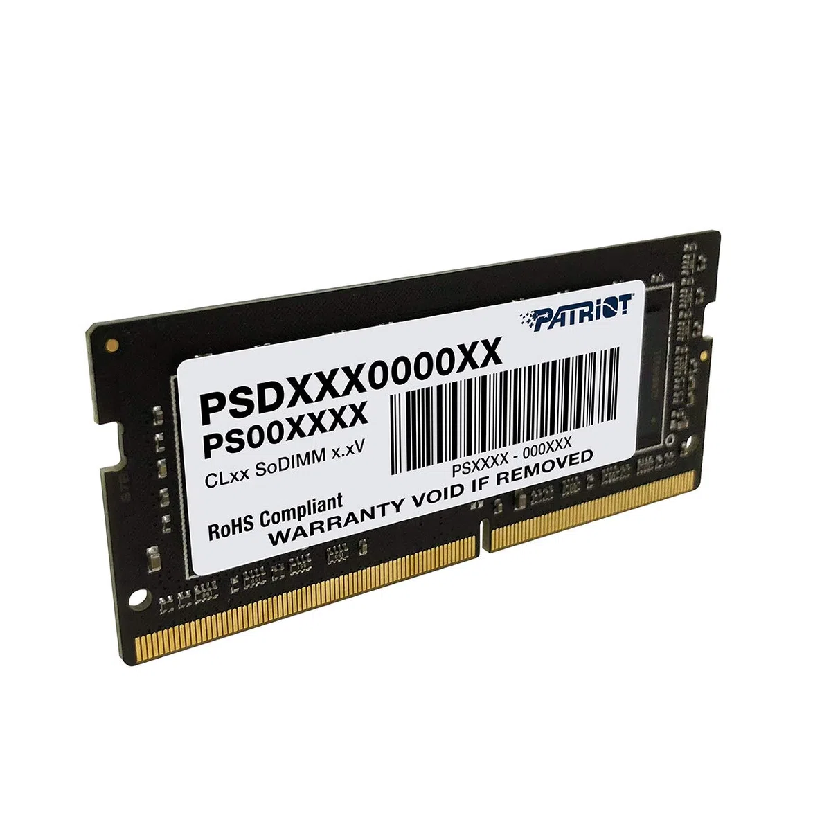 Patriot seria Signature DDR4 16 GB (1 x 16 GB) 2666 MHz SODIMM Pojedynczy