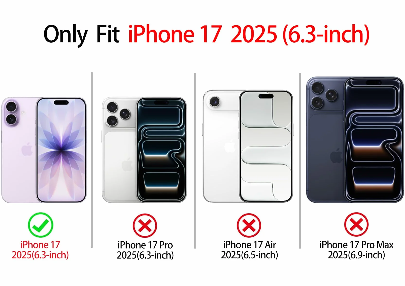 NITITOP Etui do iPhone 17 Śliczne przezroczyste kwiatowe kwiaty wzór dla kobiet dziewczyn kwiatowy wzór gałęzi miękkie etui TPU odporne na wstrząsy etui ochronne - niebieskie