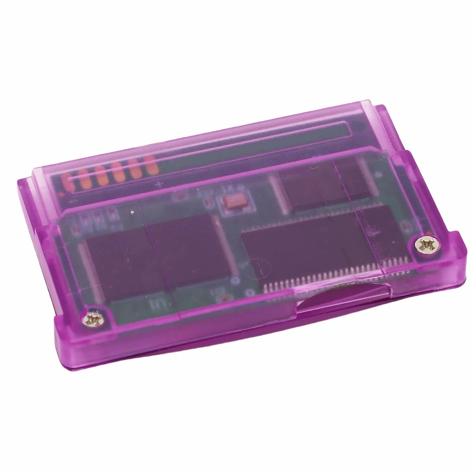 Aramox GBA SD Flash Cart Cartridge, dla NDSL Lite Game Console Stable Performance Film Carting, Maksymalna pojemność do 2 GB