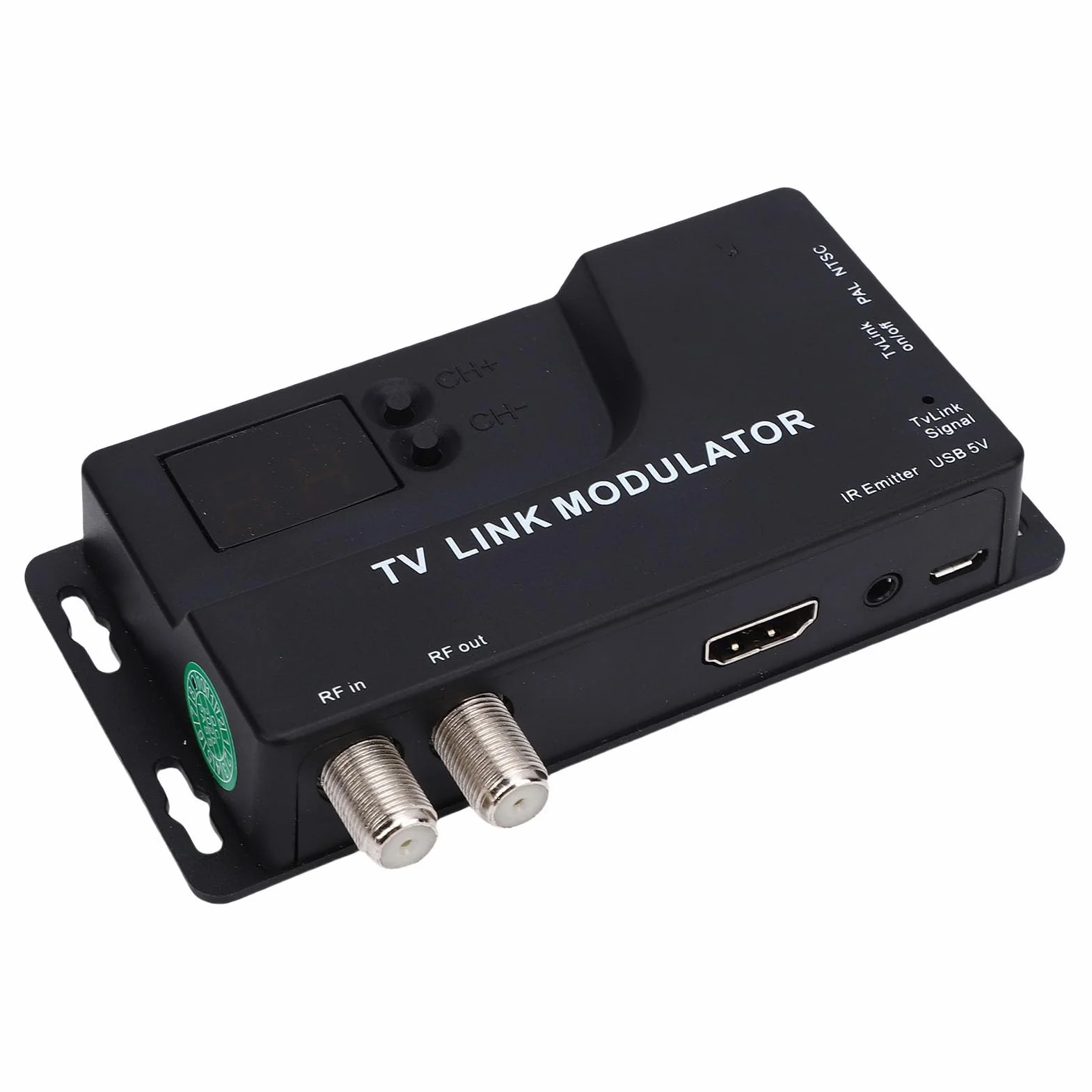 Zunate Modulator HDMI na RF Konwerter Koncentryczny 1080P 471,25-885,25 MHz PAL NTSC