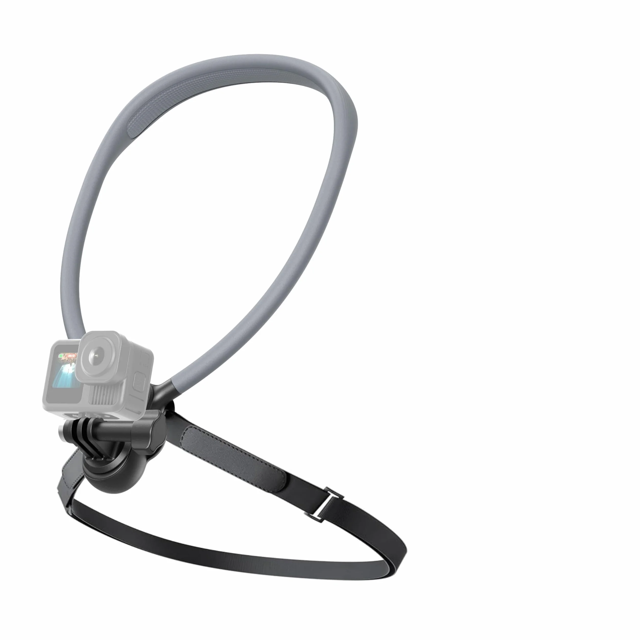 SMALLRIG Uchwyt na szyję z paskiem piersiowym do kamer sportowych, z 2-bolcowym interfejsem do GoPro Hero 13/12/11/10/9, do DJI Osmo Action 5 pro/4/3, do Insta360 Ace Pro 2-5596