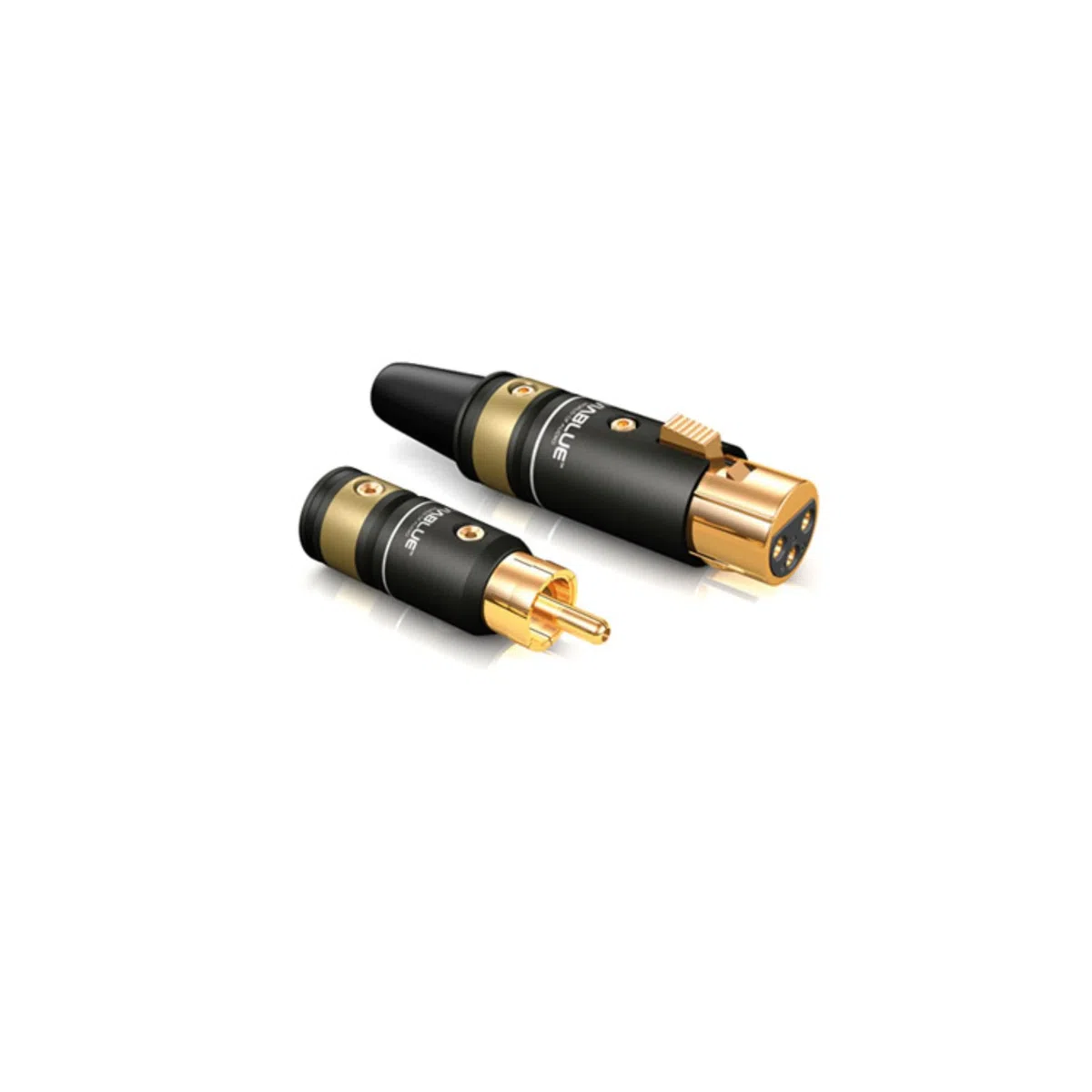VIABLUE WYPRZEDAŻ/STARA SERIA/WYPRZEDAŻ NF-S1 SILVER QUATTRO kabel Cinch-XLR żeński * analogowy/NF * kabel audio * TWIST * 1 sztuka * 4-krotna osłona * złącze T6s Cinch/XLR-F * 300 cm * 3.0 m