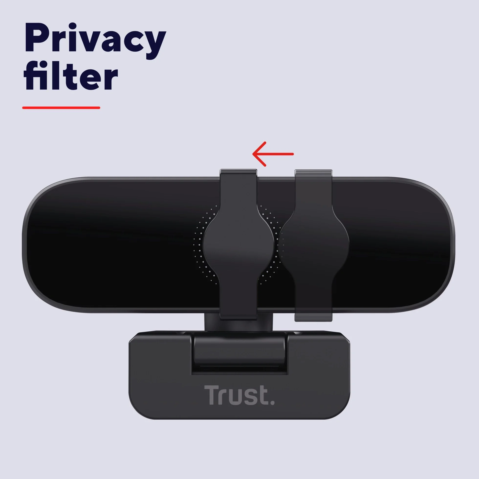Trust Oran Kamera Internetowa Full HD 1080p 30 FPS USB z Mikrofonem, Czarna
