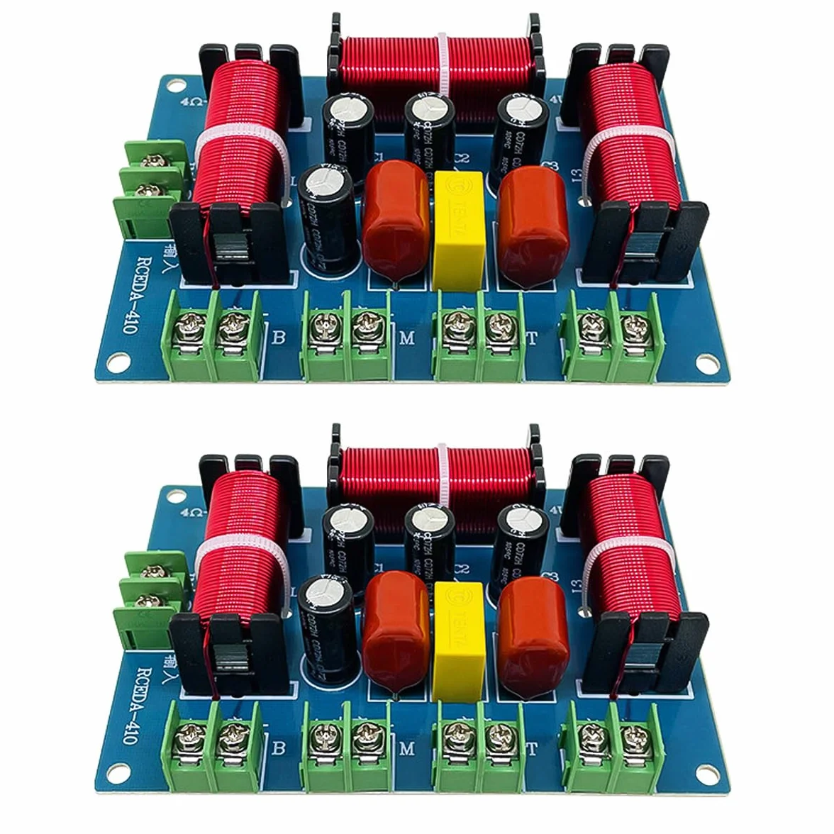 200W głośnik Crossover 4-drożny głośnik wysokotonowy średniotonowy basowy dzielnik częstotliwości audio