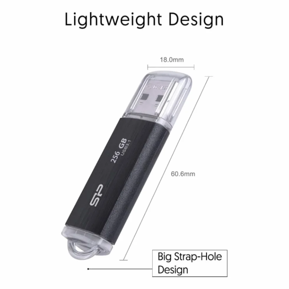 Silicon Power B02 Blaze 128 GB pamięć USB Flash USB 3.1 czarny