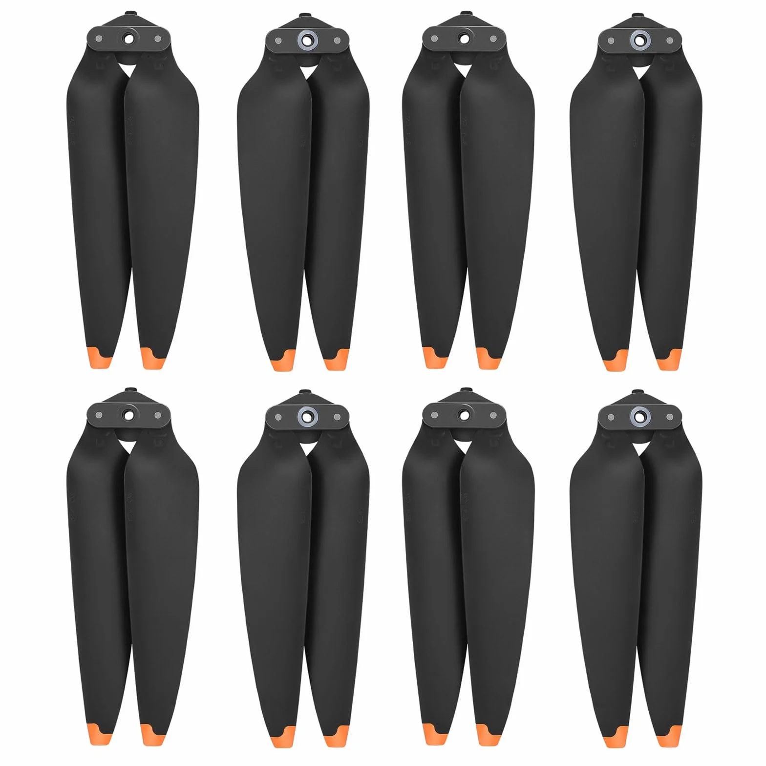 8 szt. Śmigła do DJI Air 3/AIR 3S wymienne ostrza śmigła zapasowe ostrze śmigła niski poziom hałasu 8747F skrzydła do drona DJI Air 3/AIR 3S akcesoria pomarańczowe końcówki