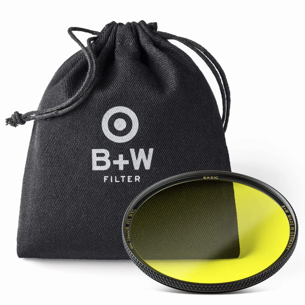 B+W Żółty filtr 022 MRC Basic 82 mm (16x uszlachetniony, profesjonalny)