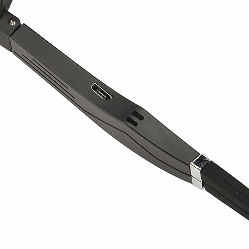 Okulary Bluetooth 5.0 na Przewodnictwo Wbudowanym Mikrofonem i Głośnikami, Inteligentne Okulary Bluetooth z Filtrem światła Niebieskiego Soczewki do Wszystkich (Czarny)