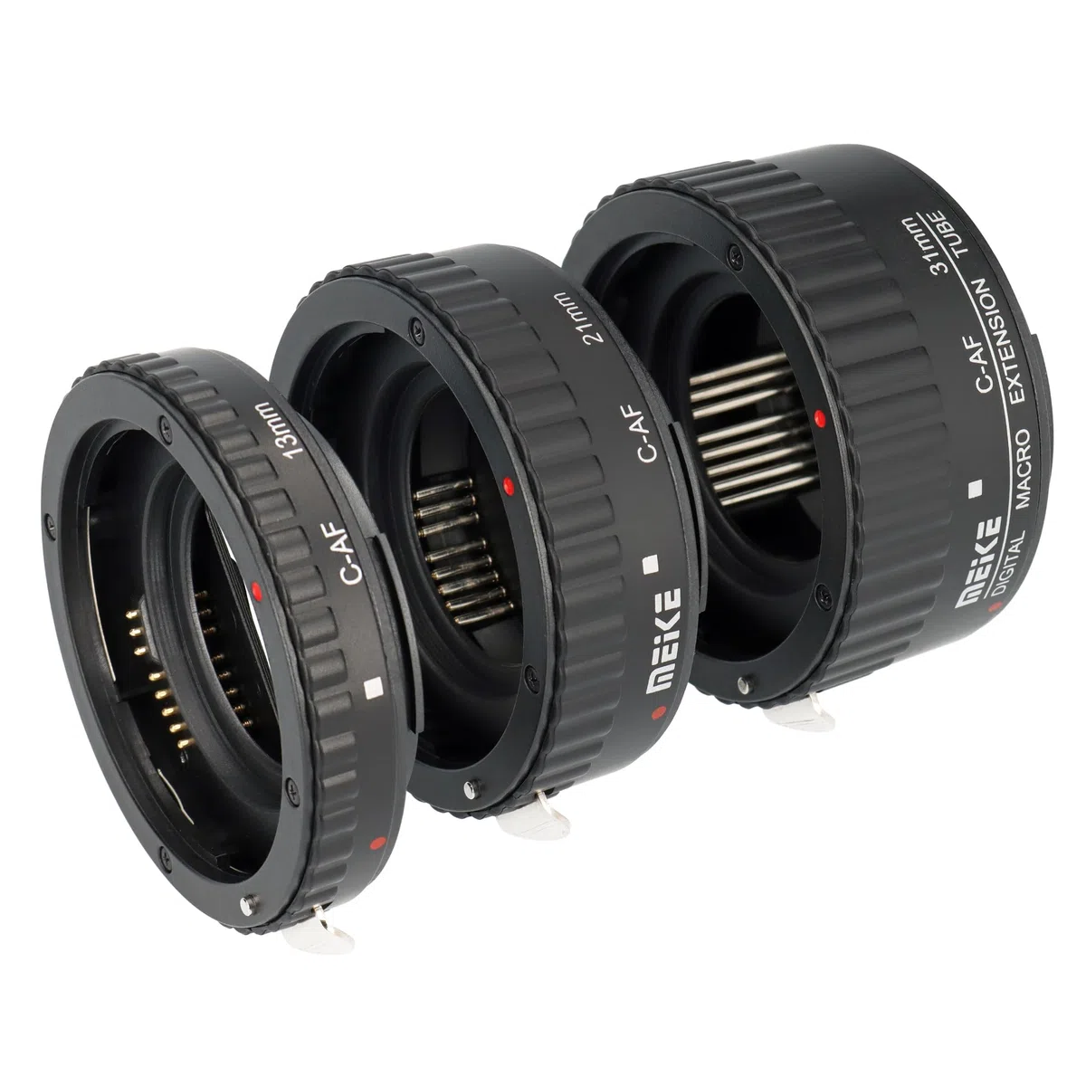 Khalia-Foto Automatyczne pierścienie przedłużające Pixel i AF Auto Focus do Canon EOS firmy Meike (zestaw C/AF1/B)