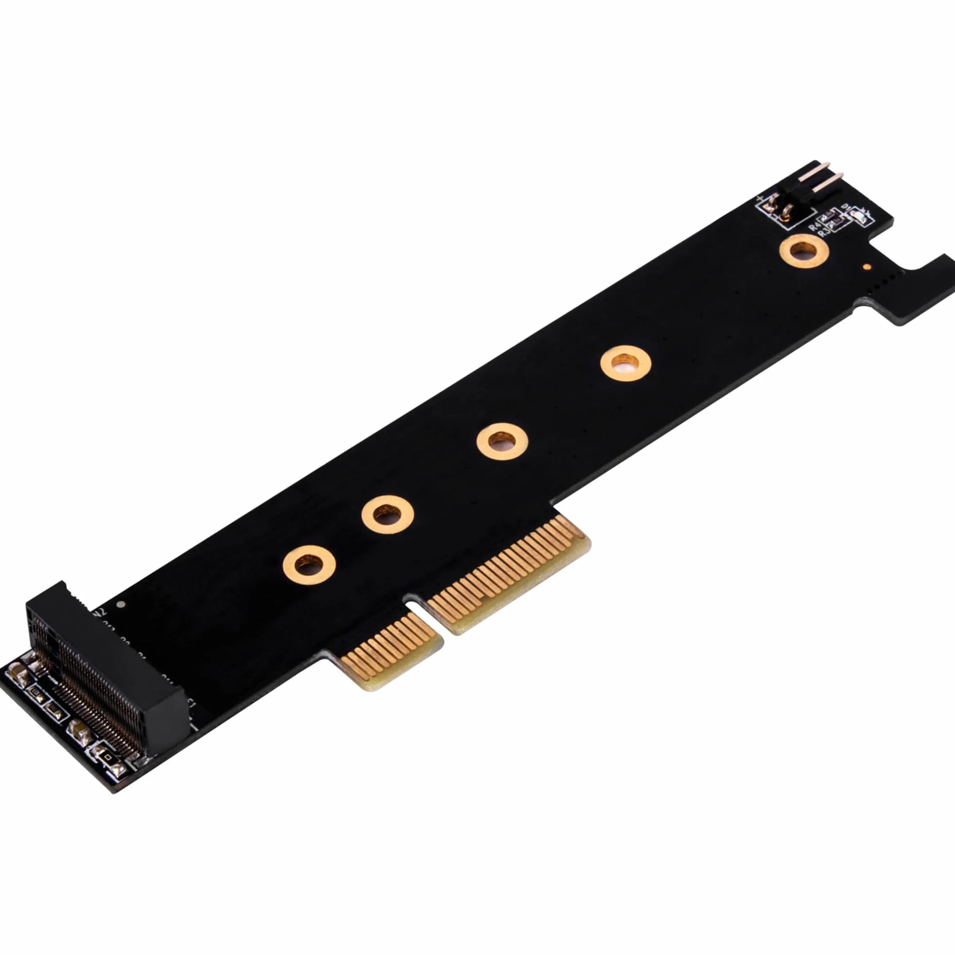 SilverStone ECM26, karta adaptera M.2 NVMe SSD do PCIe x4, PCIe CLKREQ, 2230, 2242, 2260, 2280, 22110, SST-ECM26
