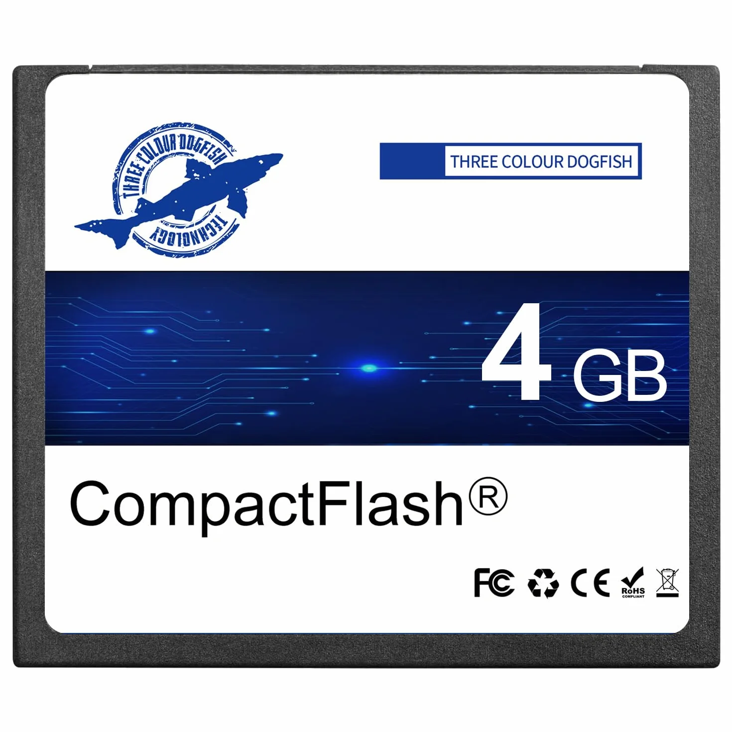 Dogfish Compact Flash karta pamięci 4 GB 133X CF do profesjonalnej fotografii i starych lustrzanek cyfrowych