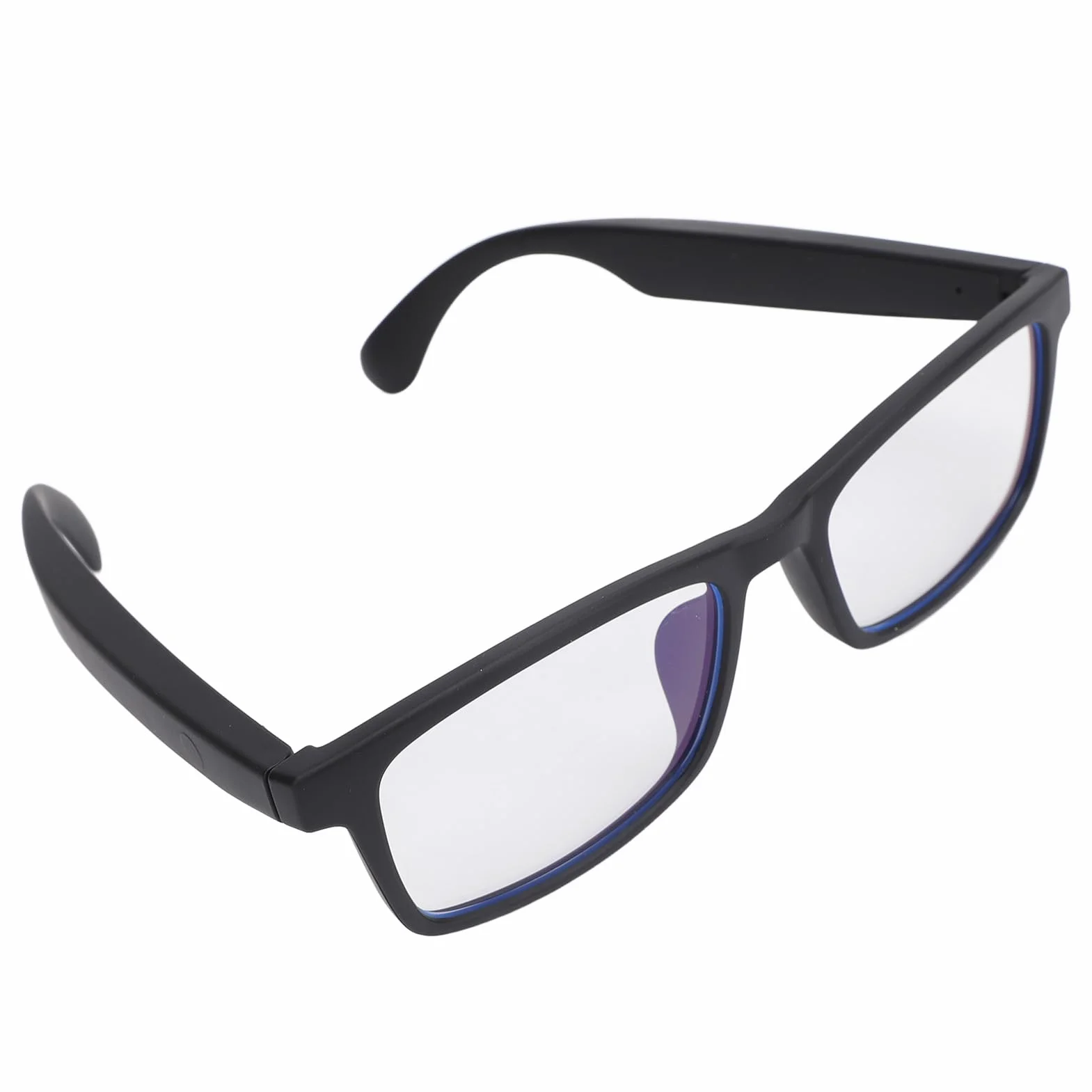 Inteligentne Okulary z Filtrem z Niebieskim światłem, Okulary Bluetooth 5.3 Audio z Wbudowanym Mikrofon dla Kobiet, Asystent Dotykowy i Głosowy Inteligentne Okulary Dźwiękowe do