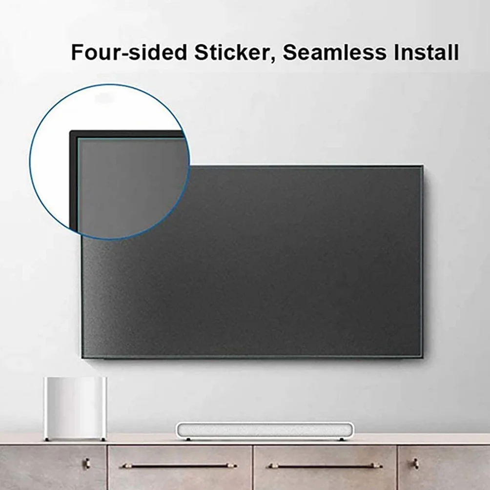 Ochraniacz ekranu telewizora z matowej folii AntiGlare AntiBreak do 40-75 cali, LCD LED Oled QLED,Ochraniacze ekranu TV(70" 1538 * 869)
