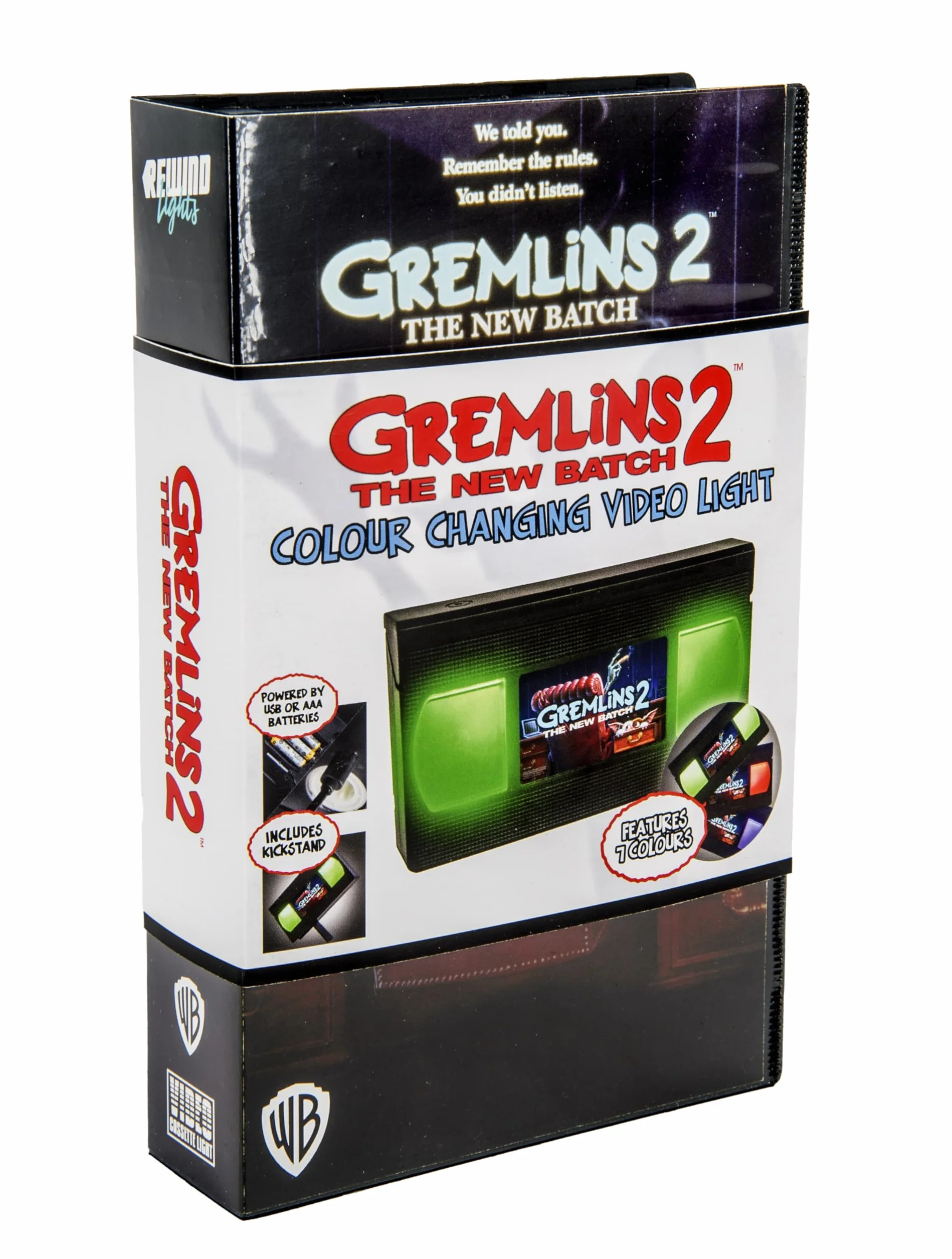 Lampa Vhs Gremliny 2 10,5X19Cm