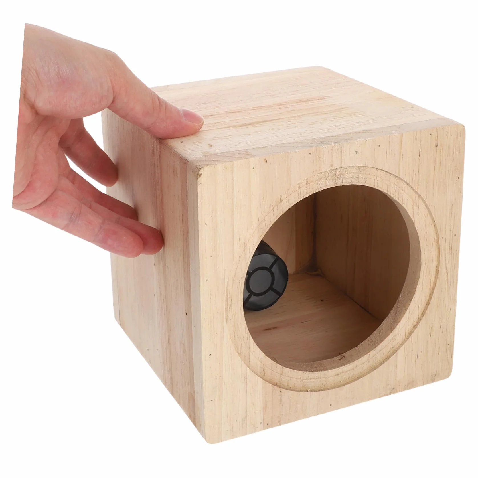 Car Speaker Box Wooden Subwoofer Enclosure for Trucks And Cars Solid Wood Cabinet Enhancing Deep Bass And Low Frequency Sound for Vehicle Audio Systems