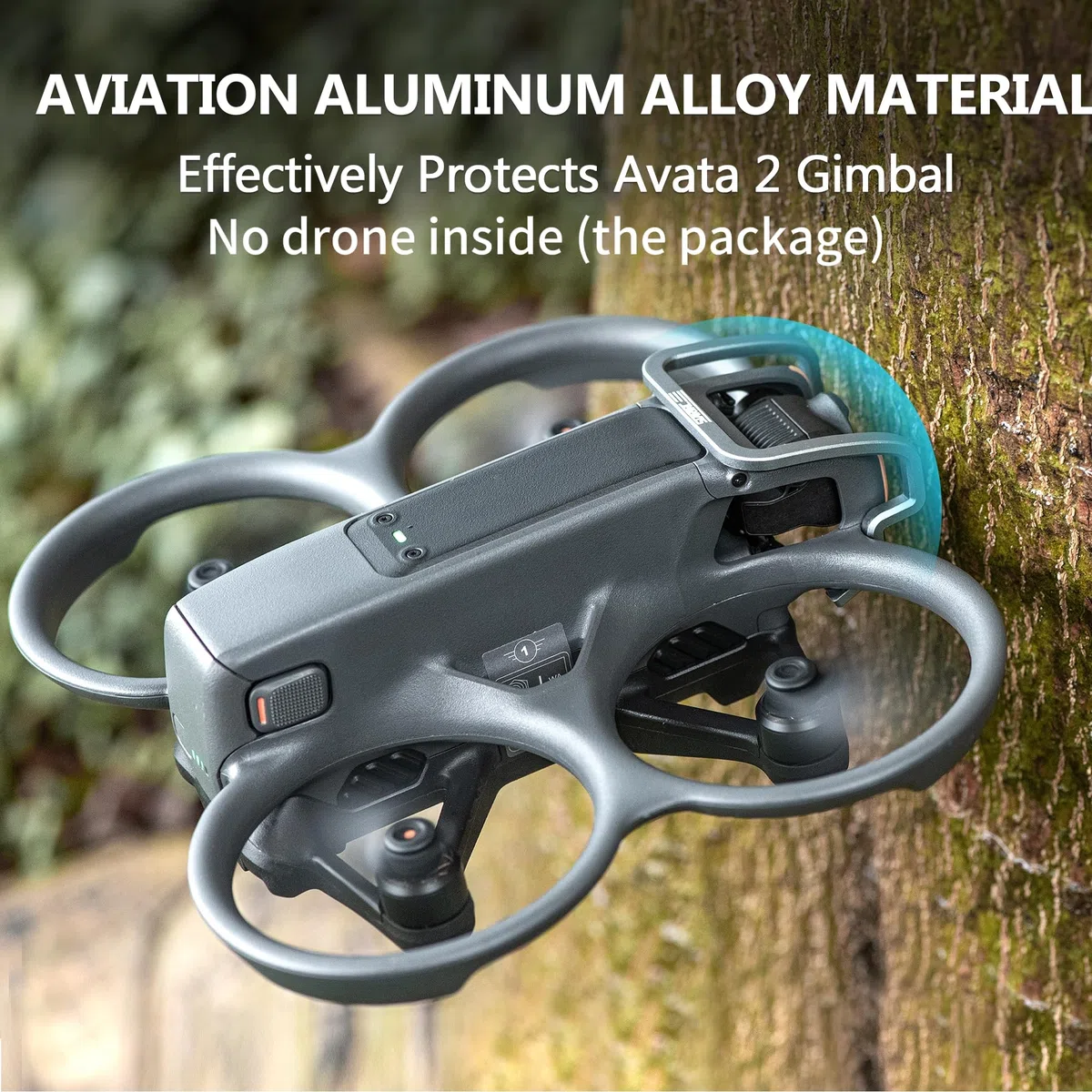 STARTRC Avata 2 Gimbal osłona zderzaka do DJI Avata 2 FPV akcesoria do drona obiektywu zderzak bezpieczeństwa PTZ Protect Bar kamera ze stopu aluminium ochrona antykolizyjna osłona