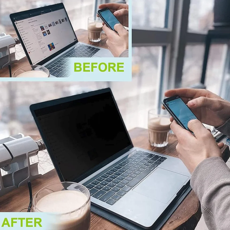 Filtr prywatyzujący do notebooków Ekran 15,6 cala 16:9 — ochrona ekranu do laptopów