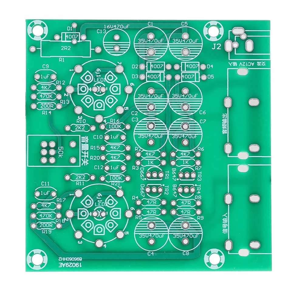 Zestaw Wzmacniacza Lampowego 6J1 Przedwzmacniacz Stereo DIY Kit