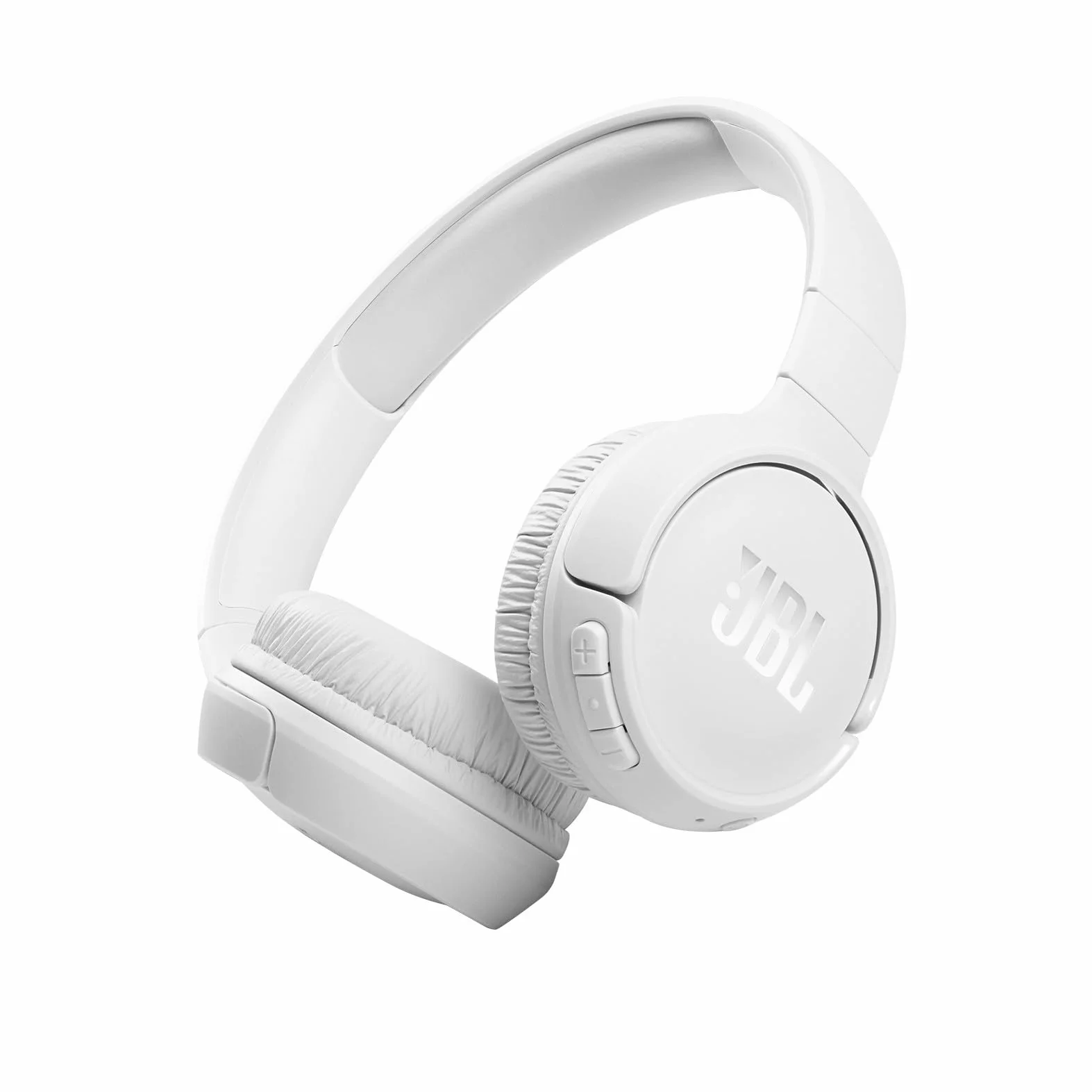 JBL Tune510BT - Bezprzewodowe Słuchawki Wokółuszne z Łącznością Bluetooth 5.0, Szybkim Ładowaniem, do 40 Godzin Pracy Akumulatora, w Kolorze Białym