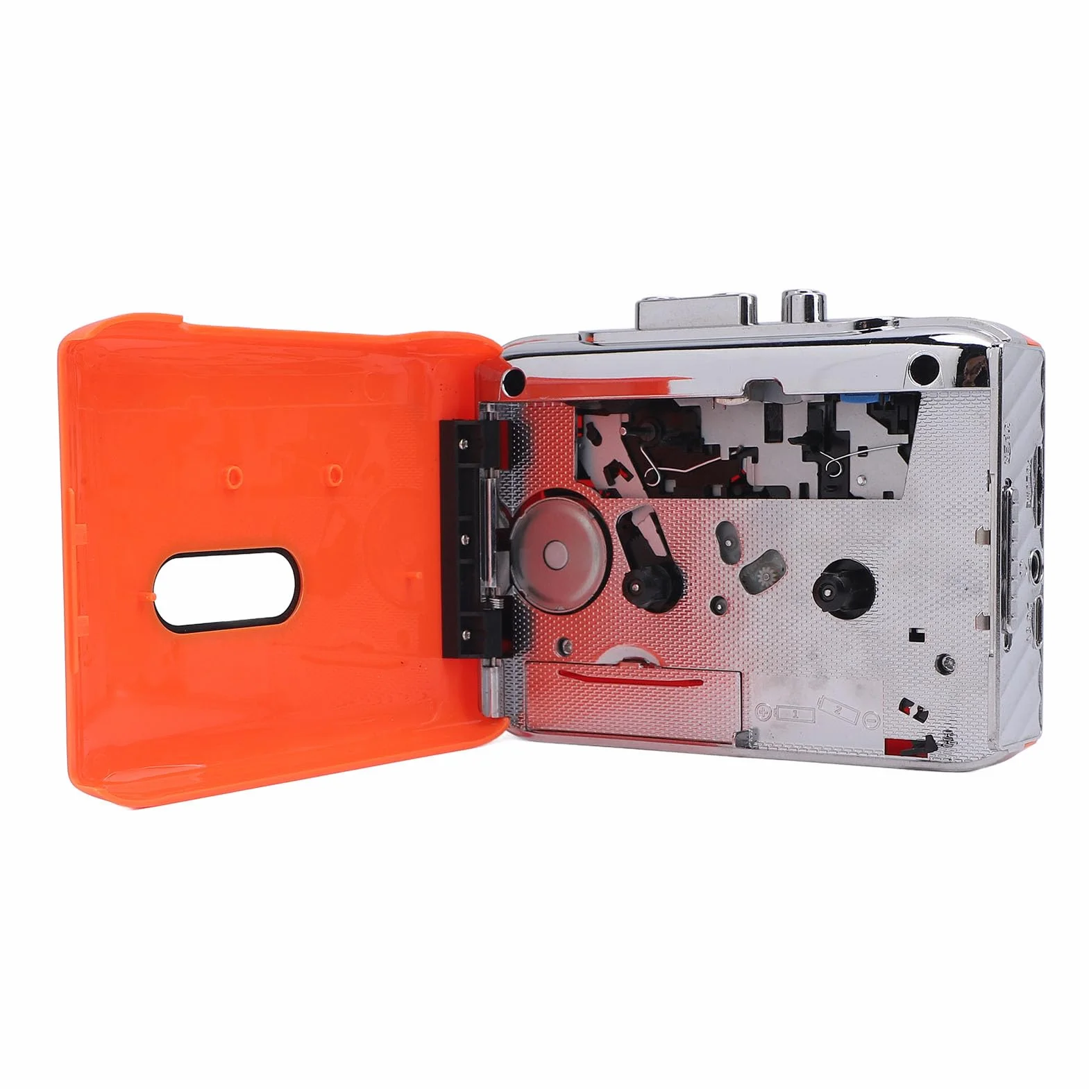 Sxhlseller Przenośny Odtwarzacz Kasetowy, Kasetowy Magnetofon, Kasety do Mp3 Cyfrowego Konwertera z Gniazdem Słuchawkowym, Wbudowane Mikrofon